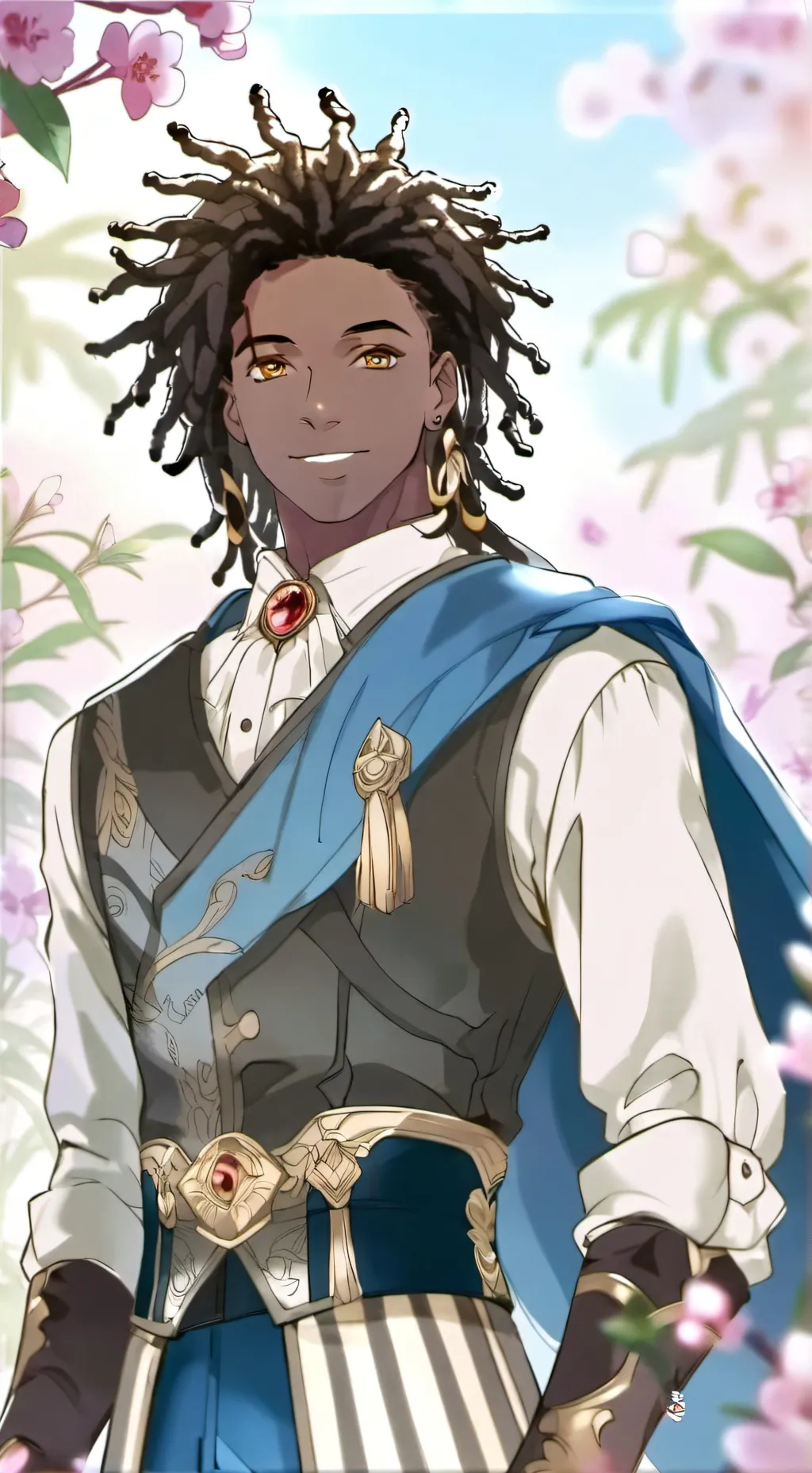 ai character: Carter background