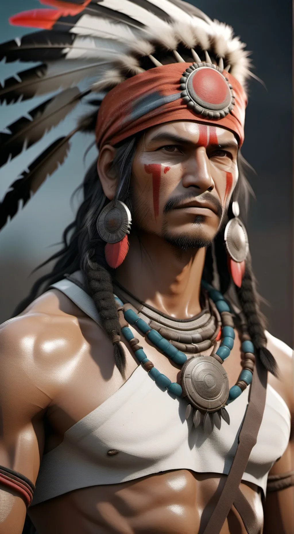 ai character:  matlachin  background