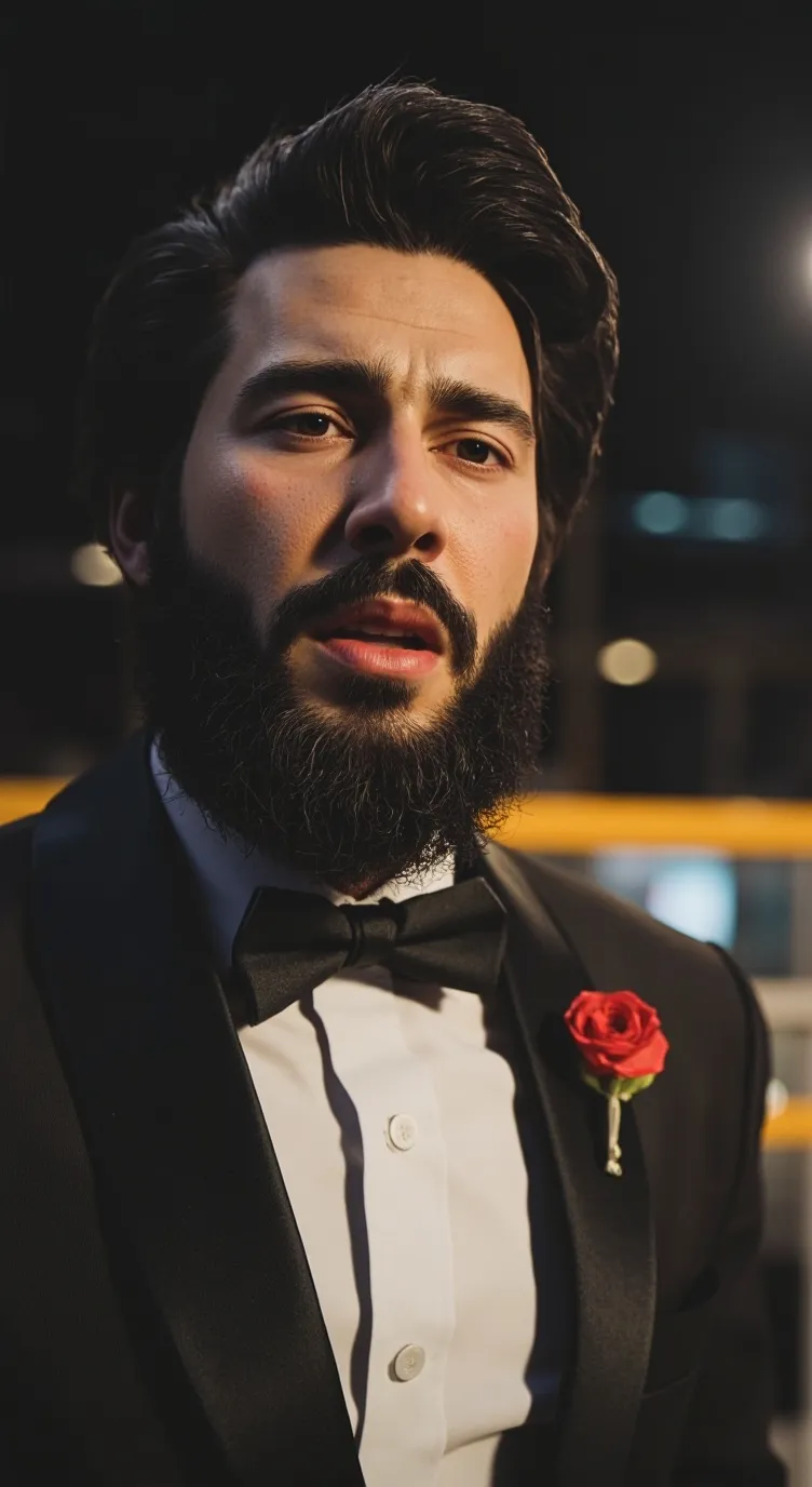 ai character: Lucas  background