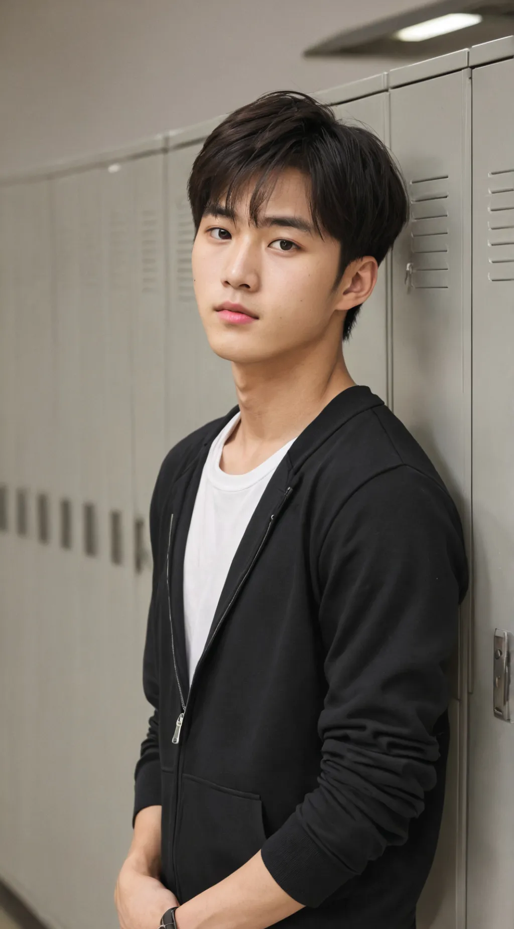 ai character: Levi  background