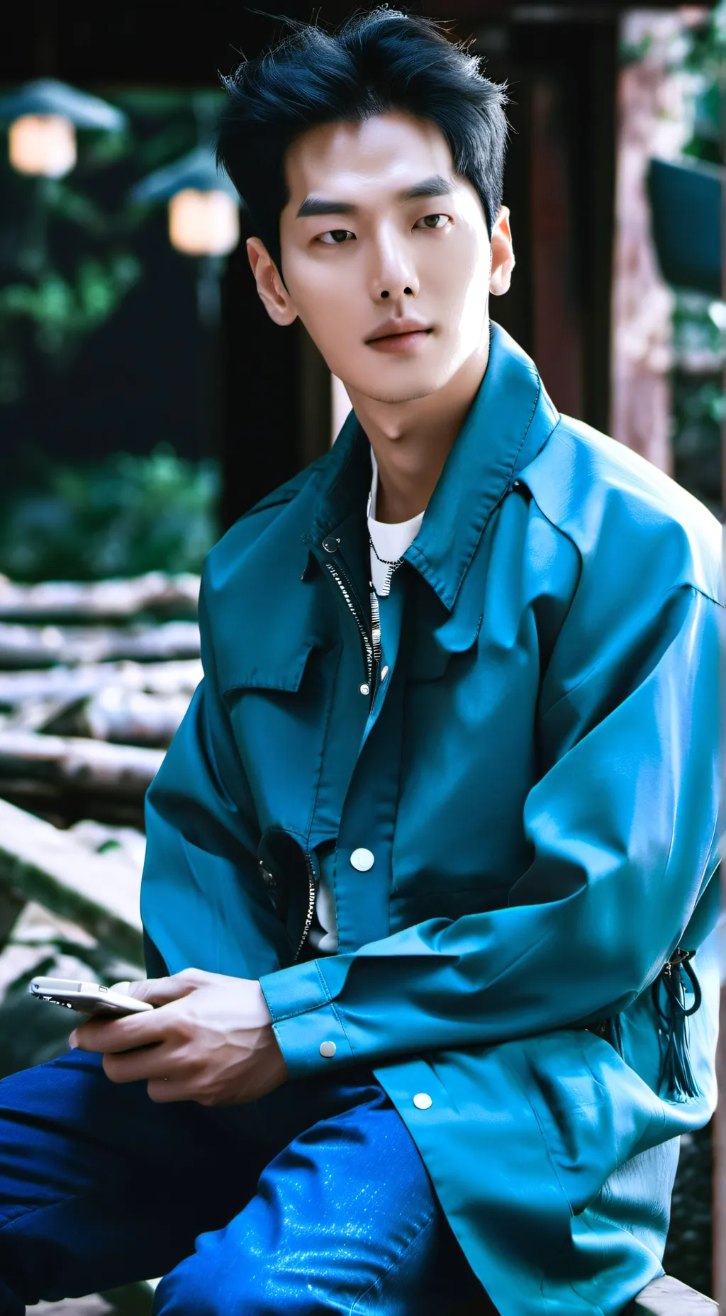 ai character: Alexander  background