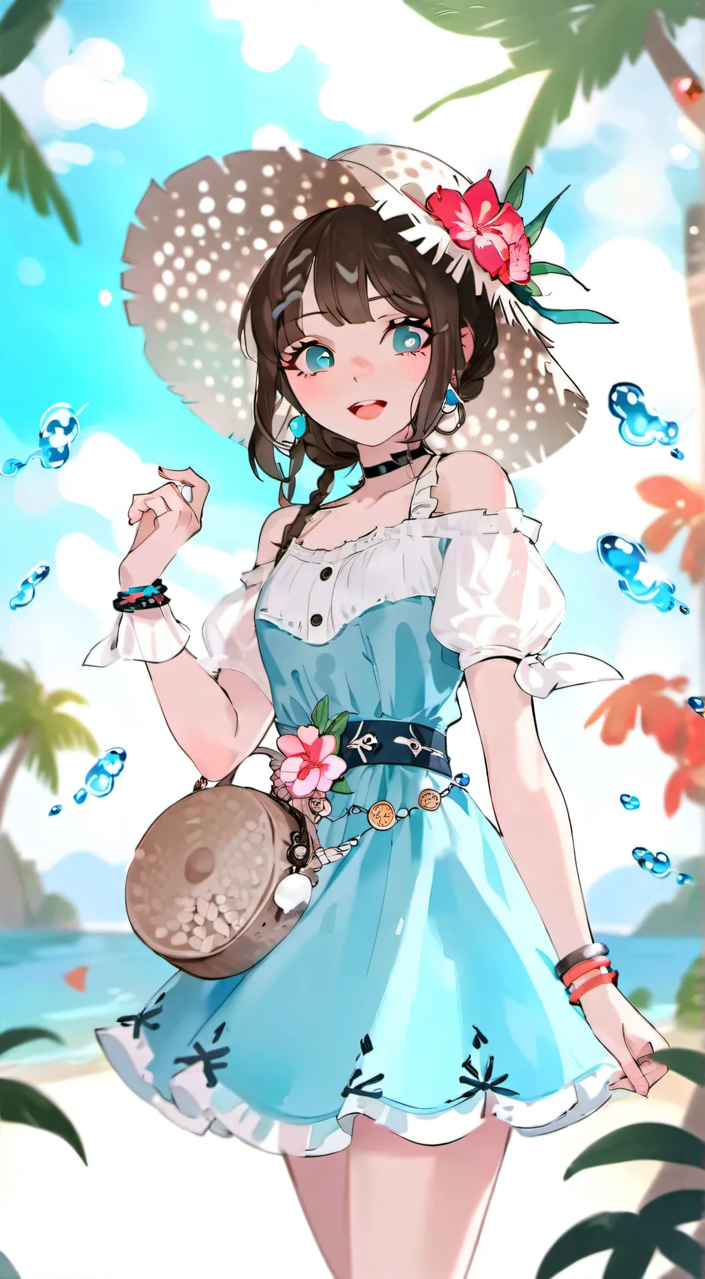 ai character: lile background