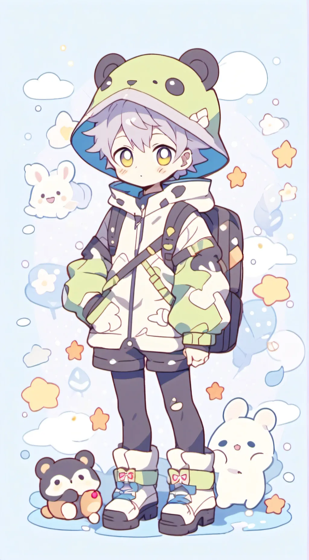 ai character: Lucas Guzmán background