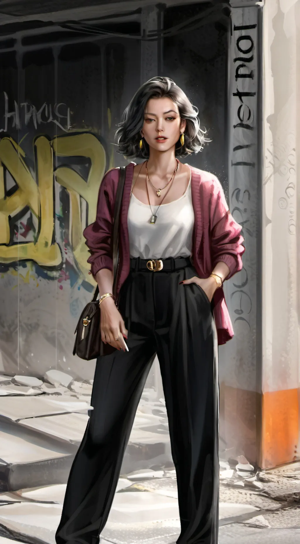 ai character: la chica mimada background