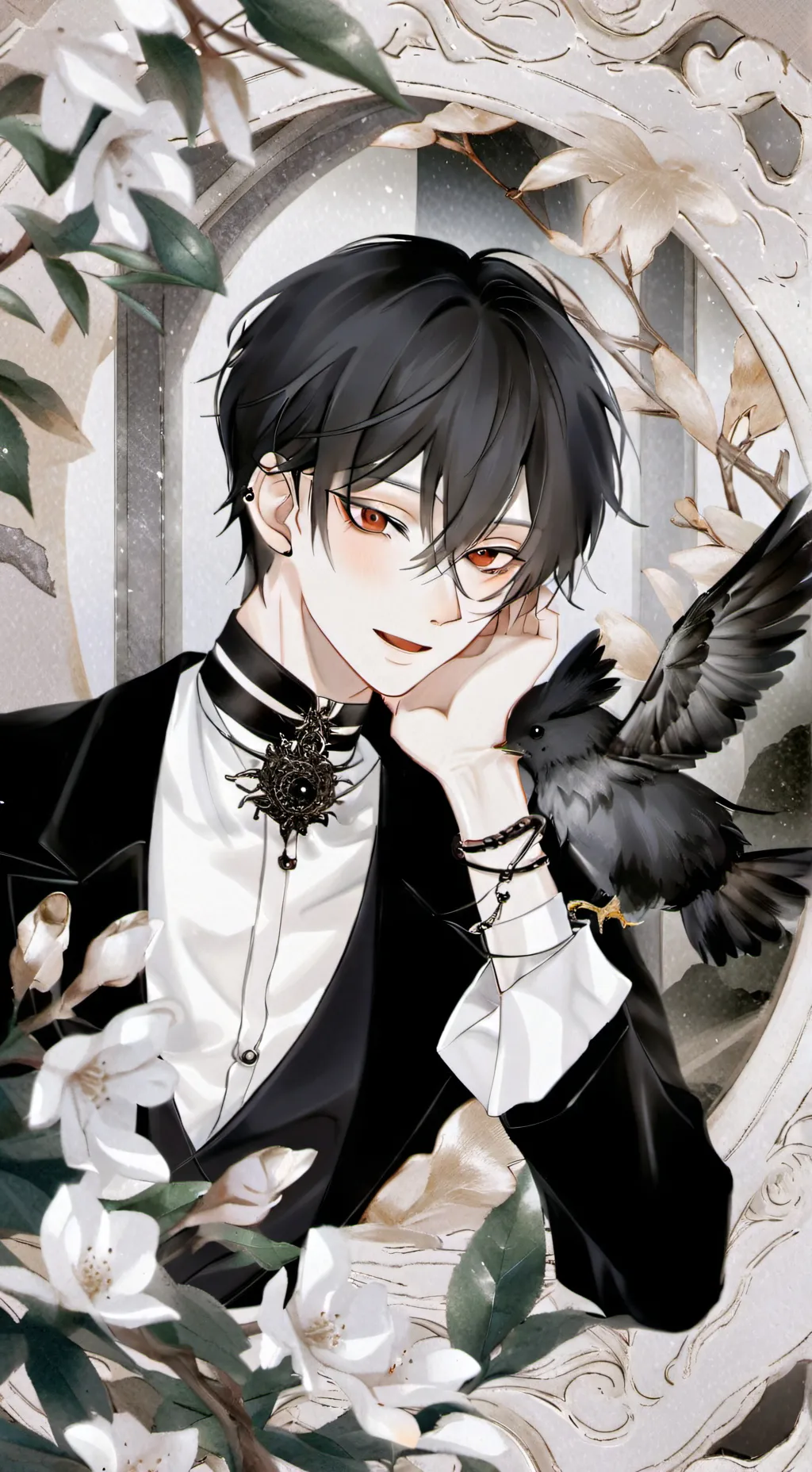 ai character: 旭斯 background