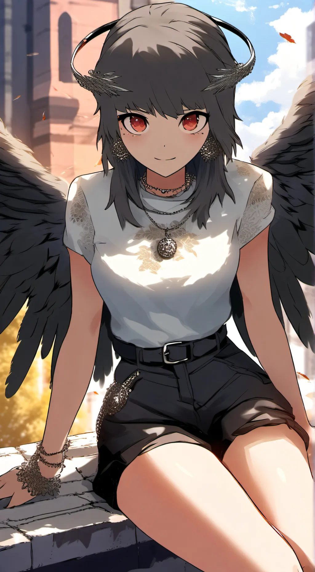 ai character: serena background