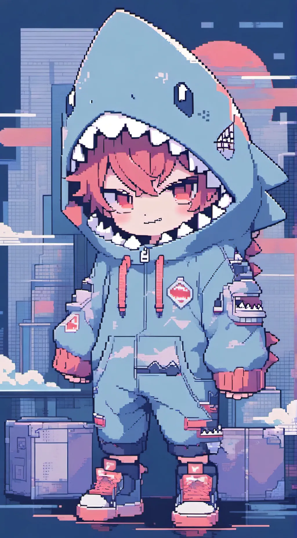 ai character: Cuddles with kiri background