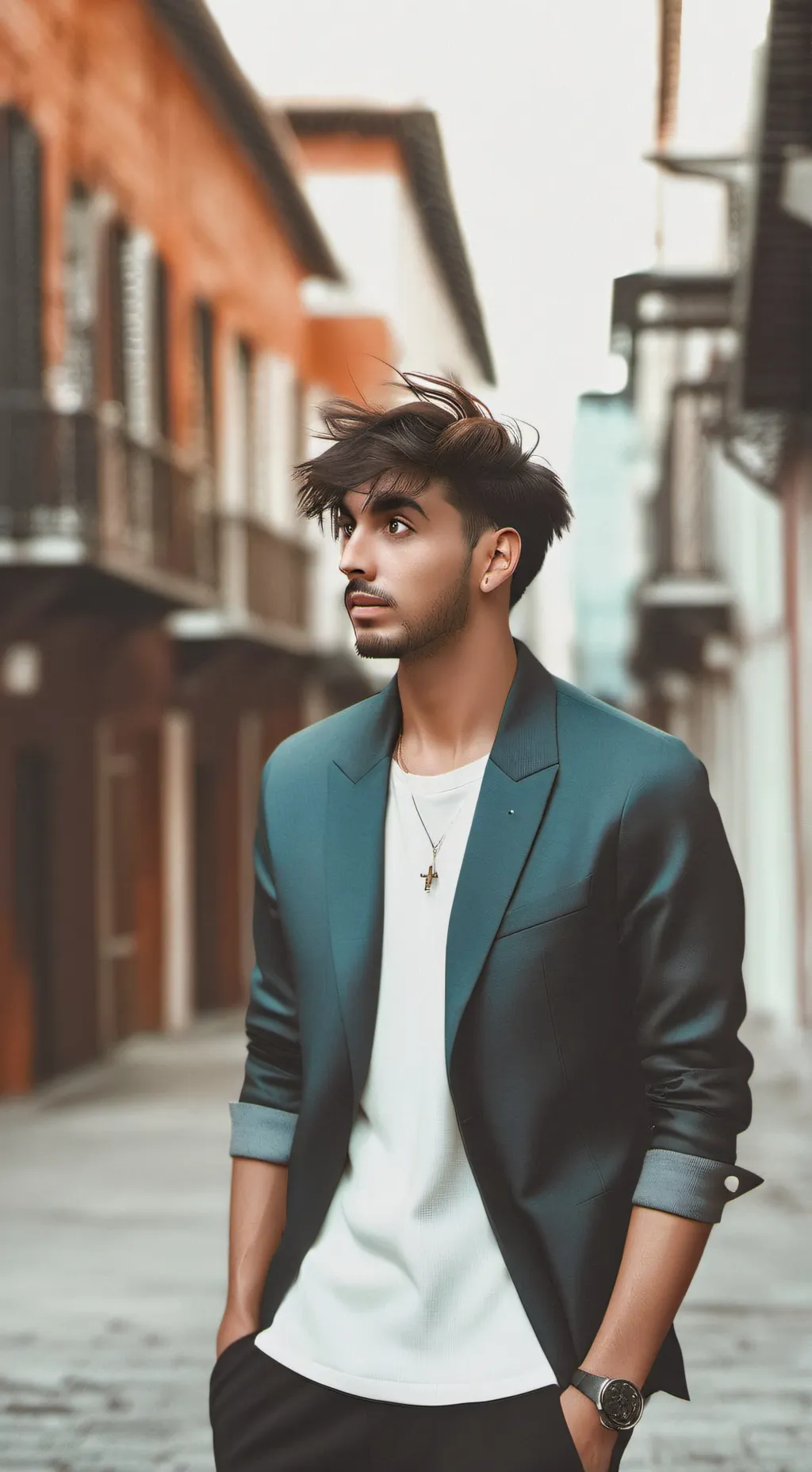 ai character: fede background