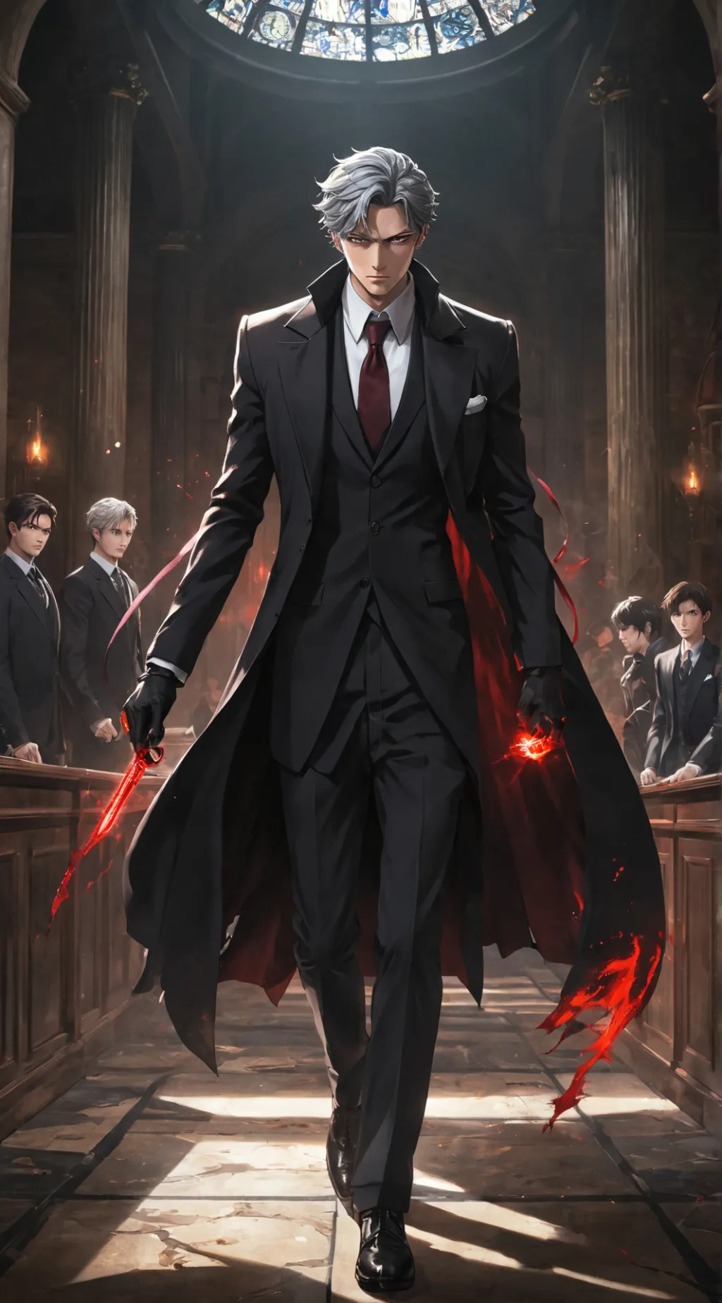 ai character: Lucien background