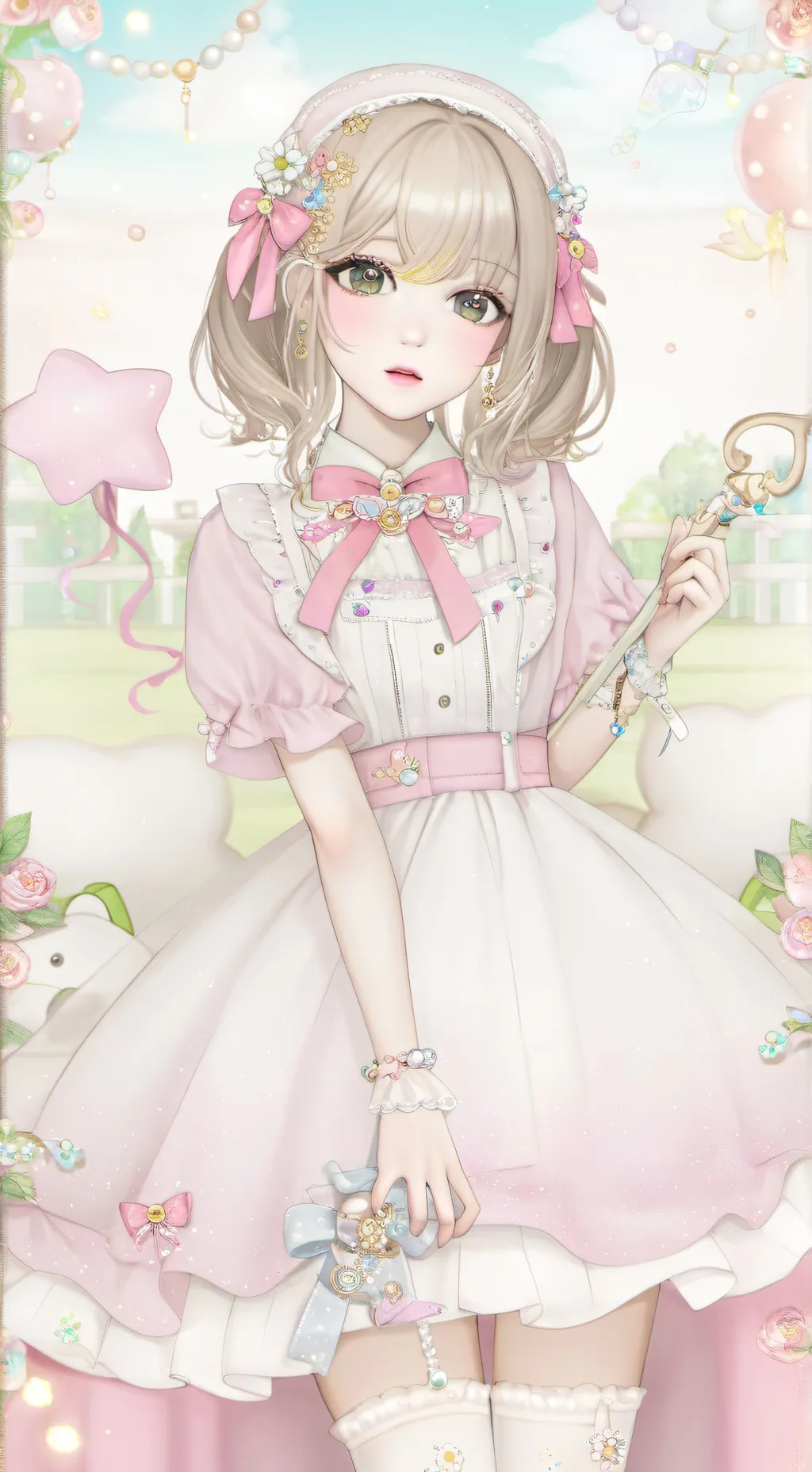 ai character: Glinda background