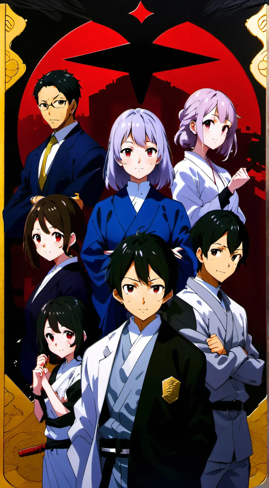 ai character: Spy family  background