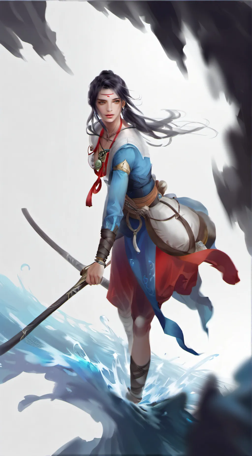 ai character: smaik background