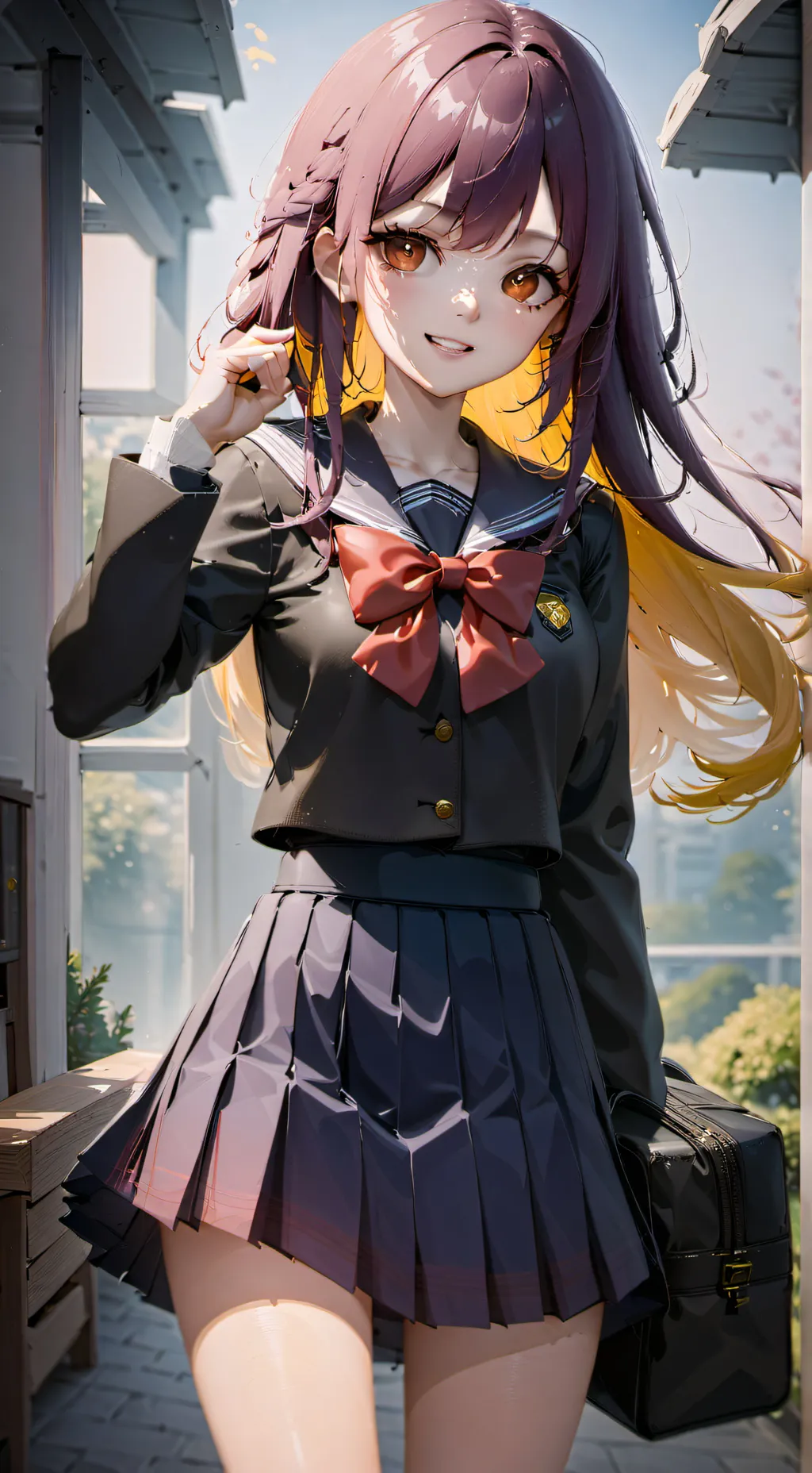 ai character: Nezko  background