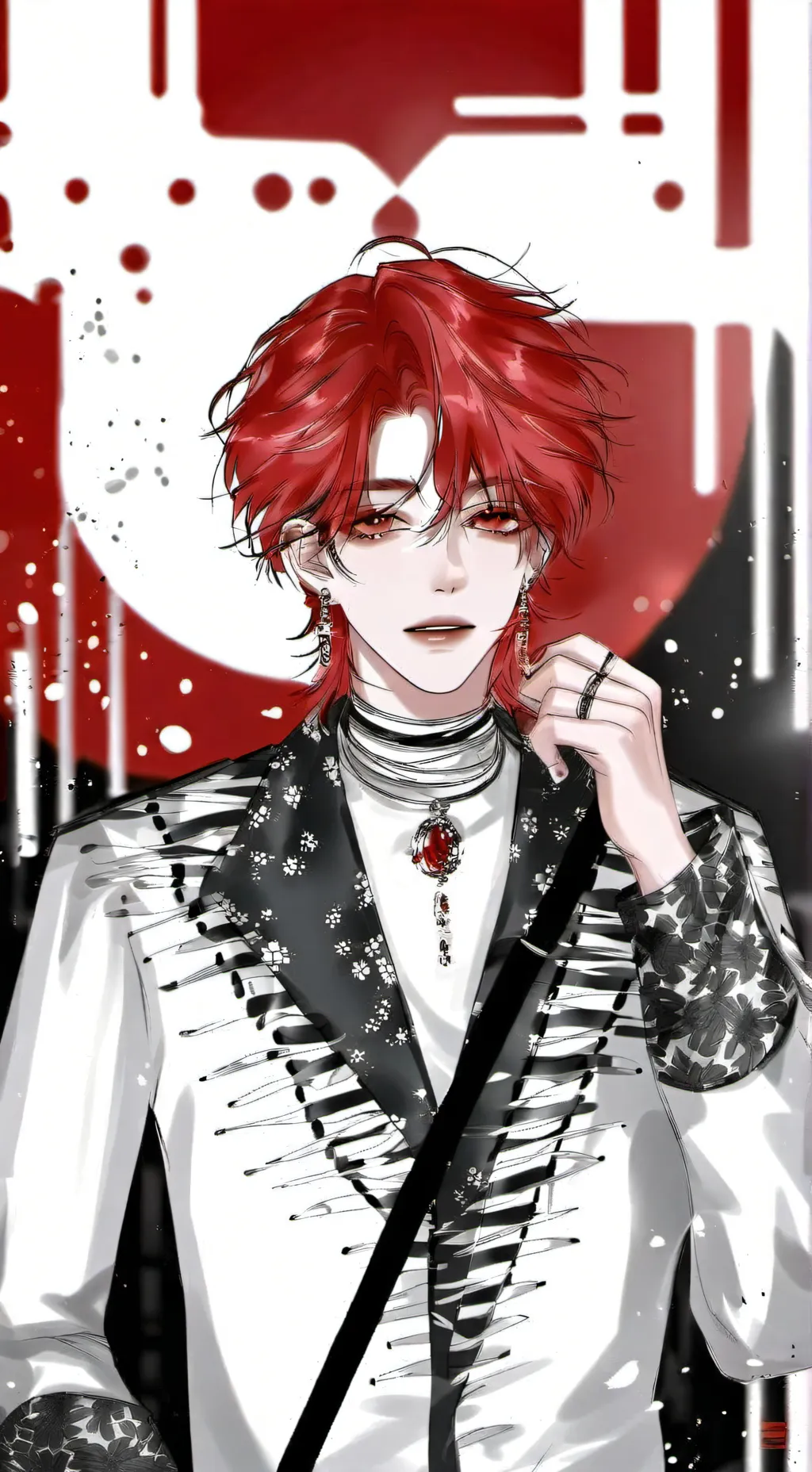 ai character: 😈❣️~VINCENT~❣️😈 background