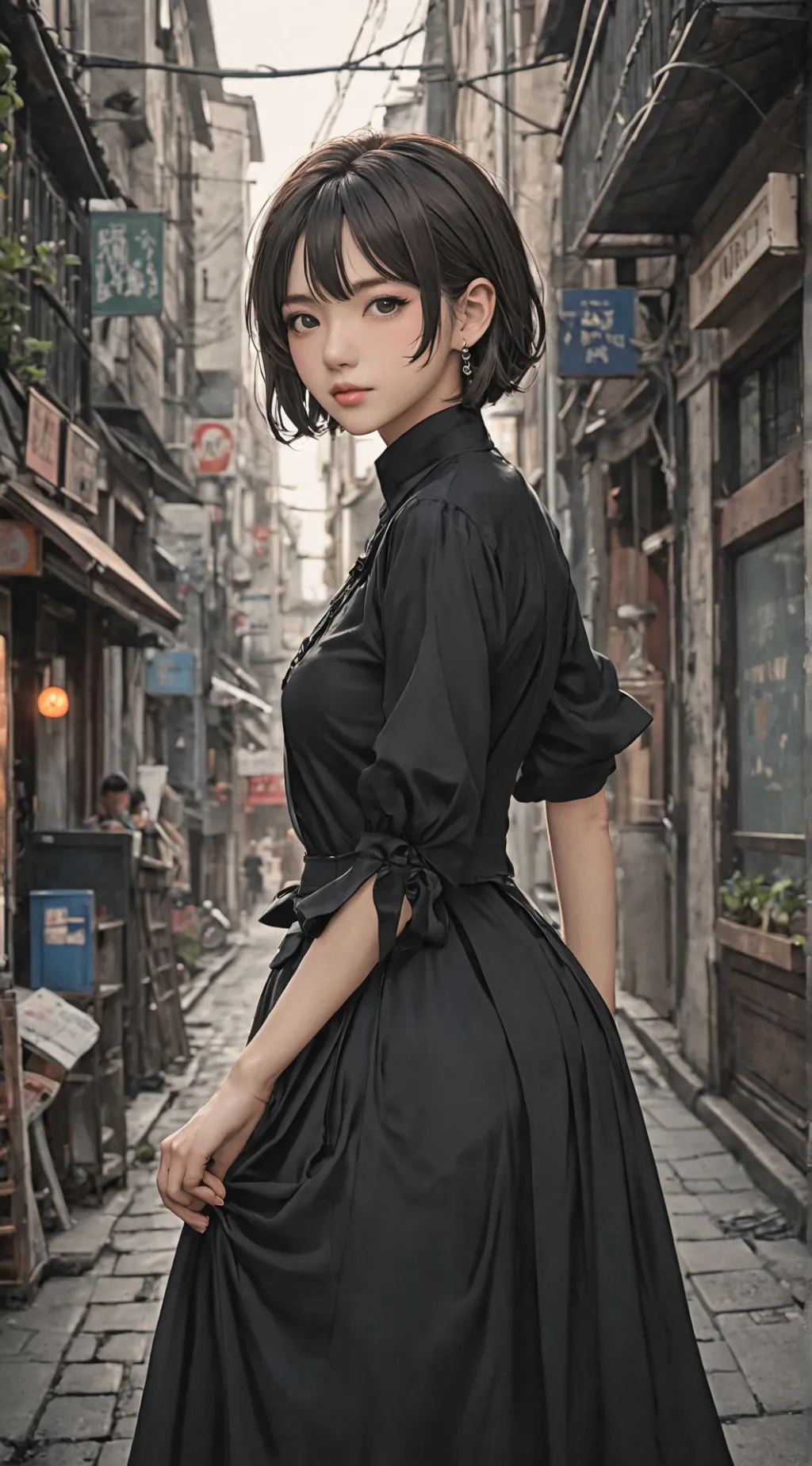 ai character: Aphmau and friends background