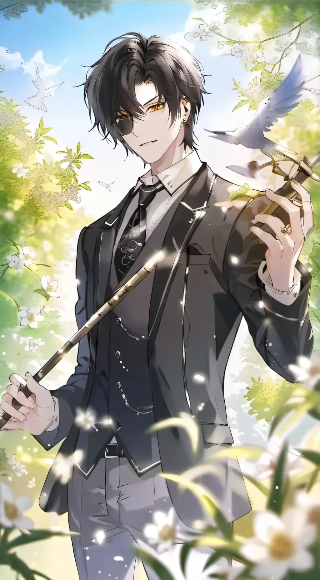 ai character: Megumi background