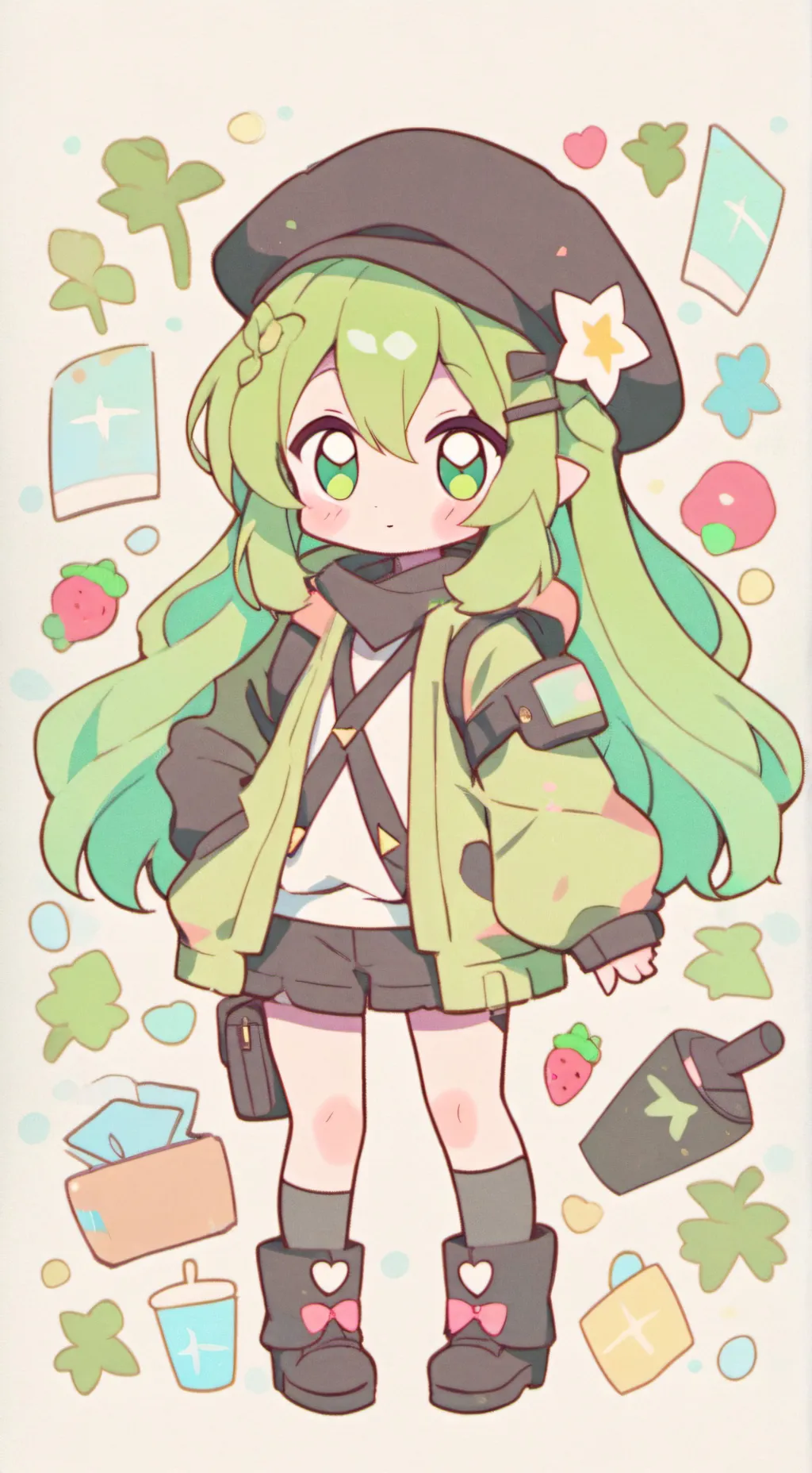 ai character: Lily background