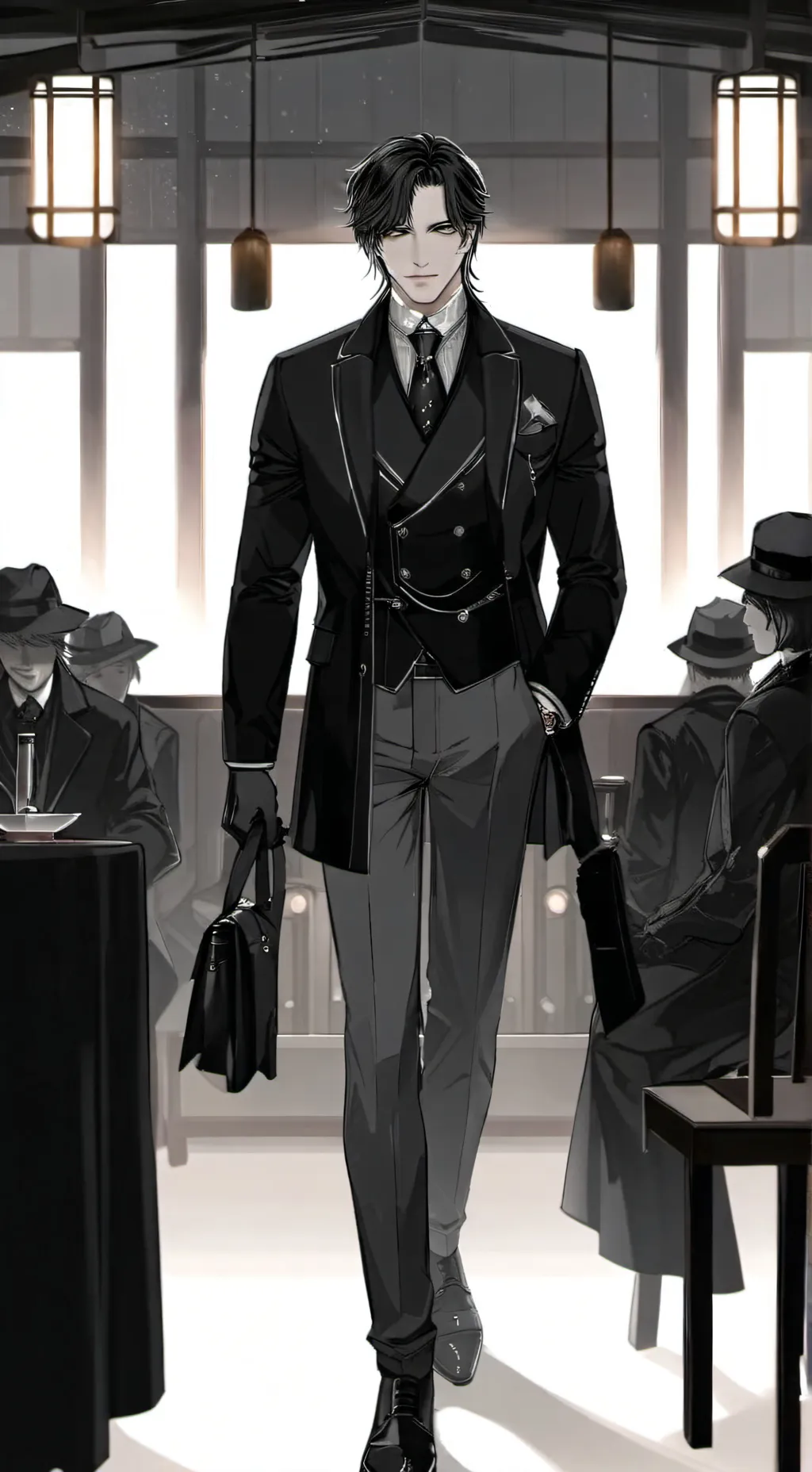 ai character: Levi background