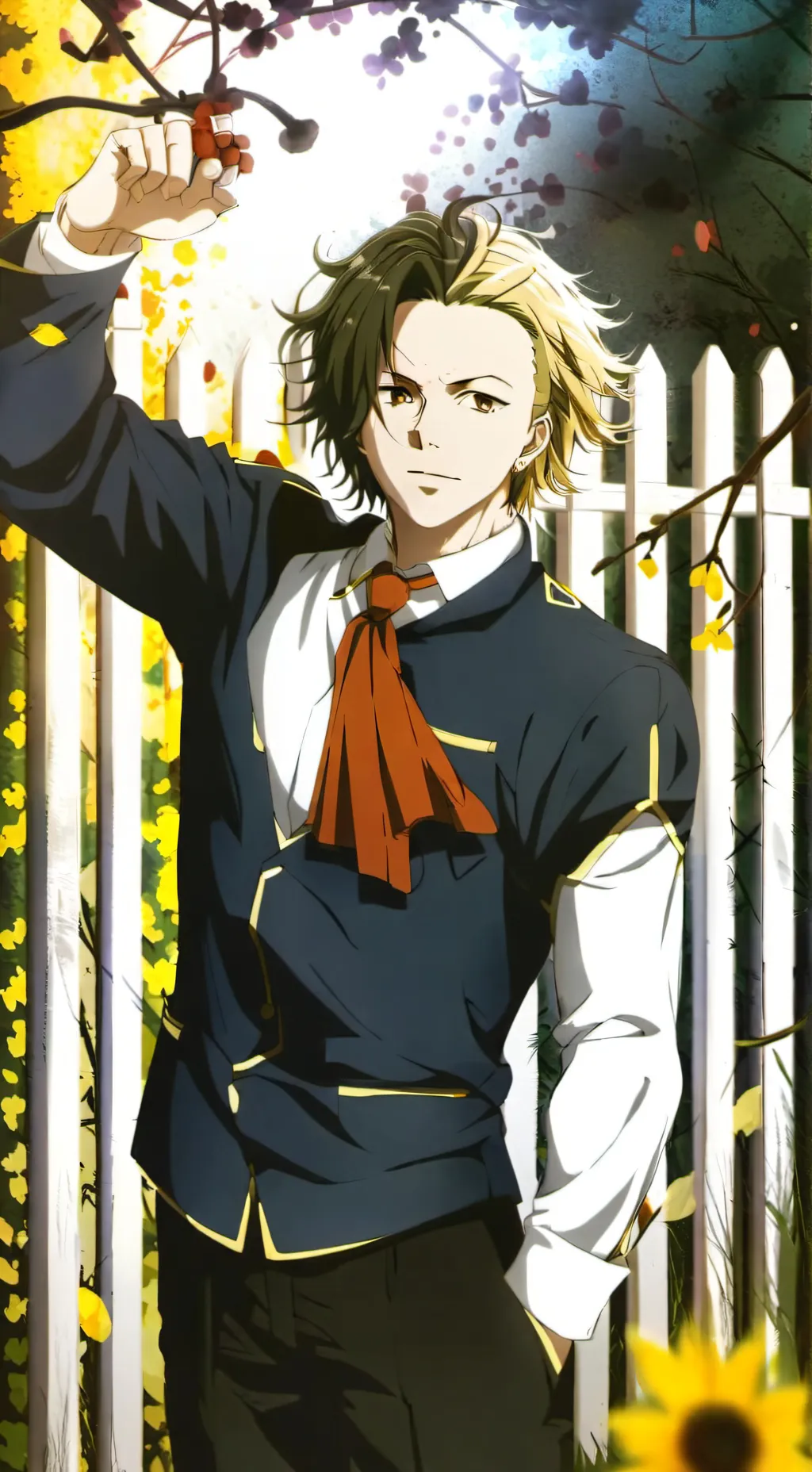 ai character: Villian deku~ background