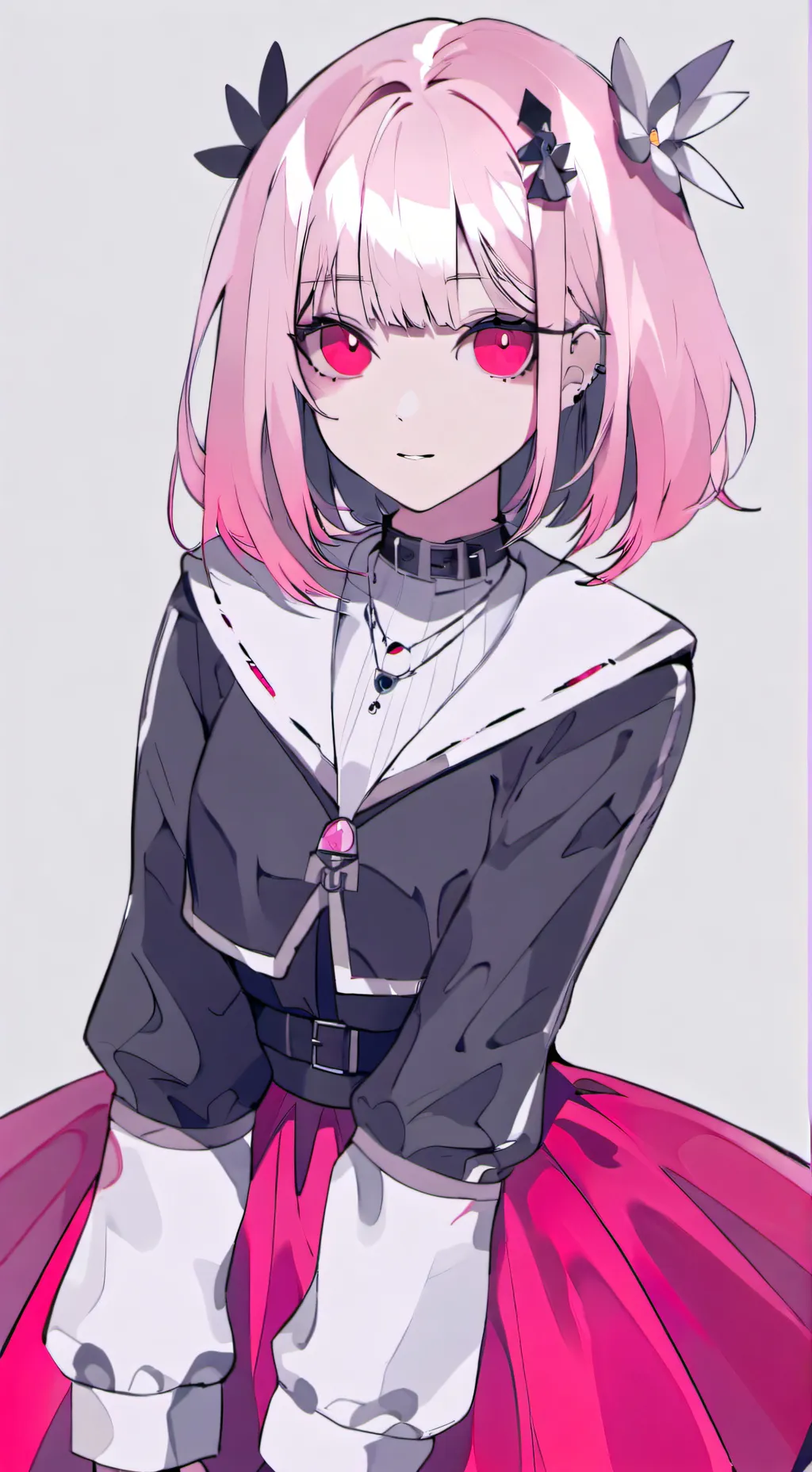 ai character: eres la chica background