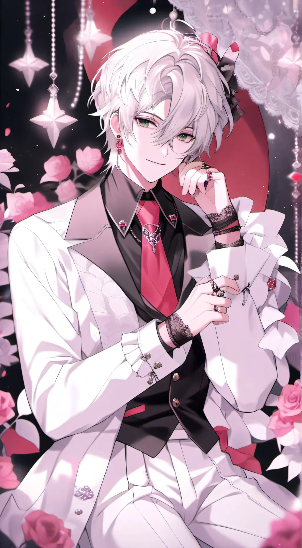 ai character: Valentine background