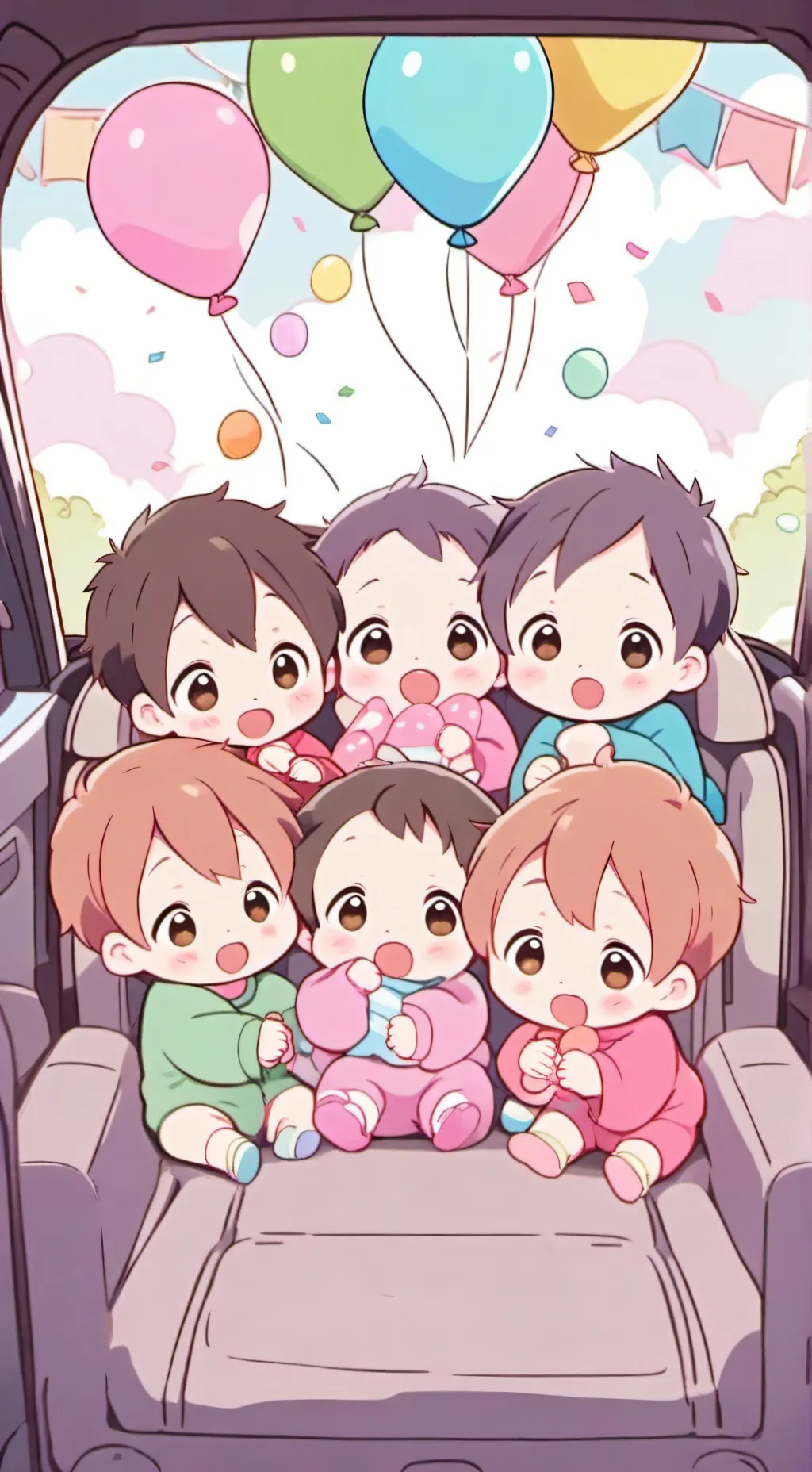 Talkie AI - Chat with 6 bébés