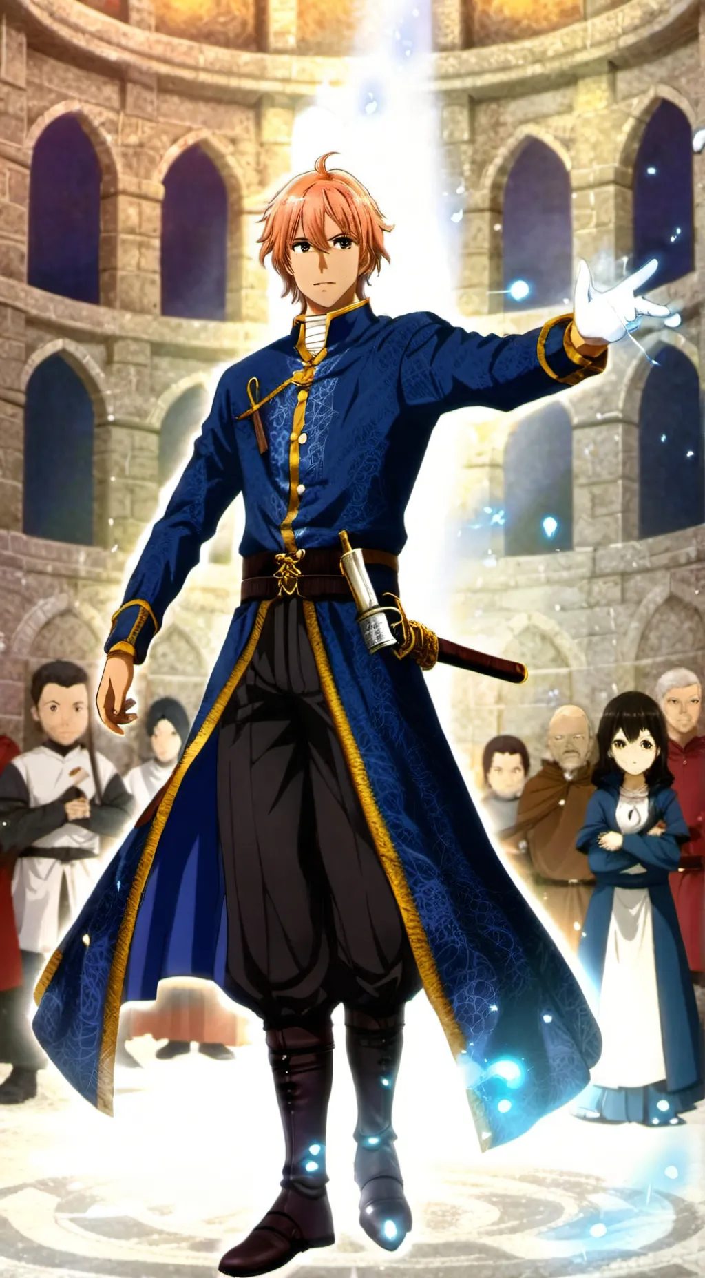 ai character: Fantasy  background