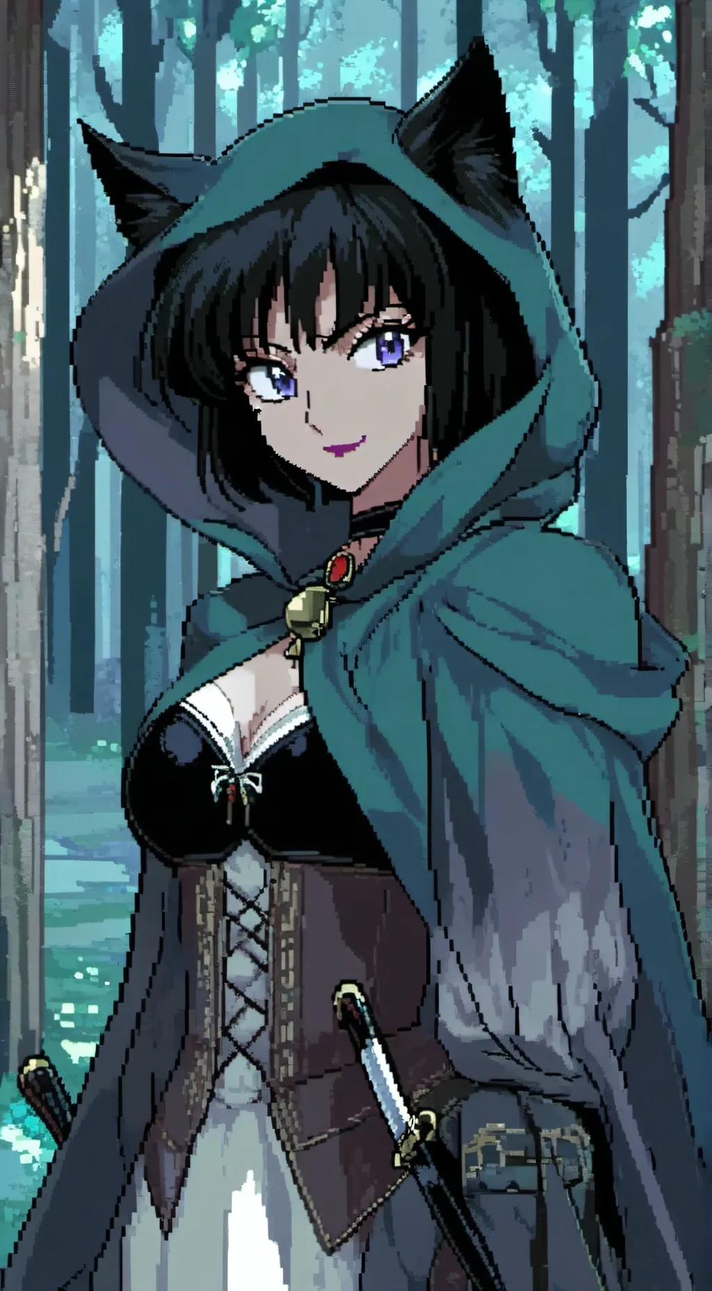 ai character: Azura background