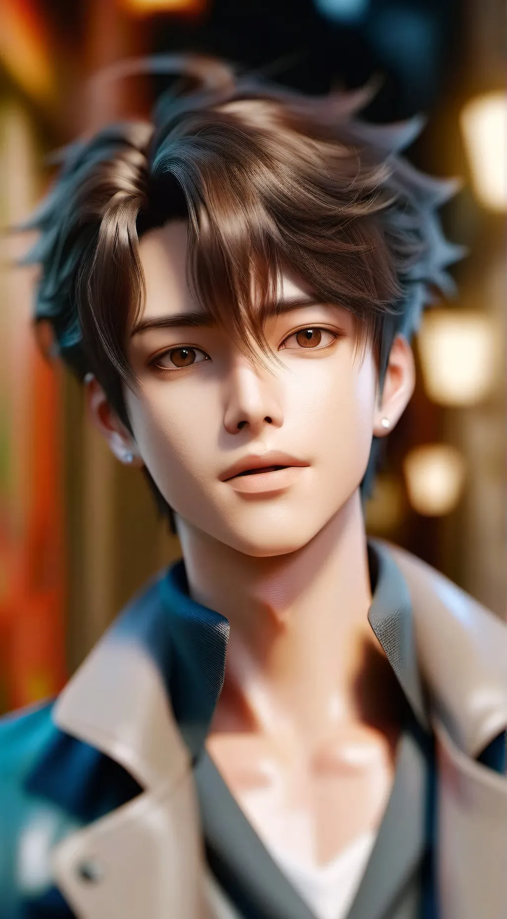 ai character: George  background