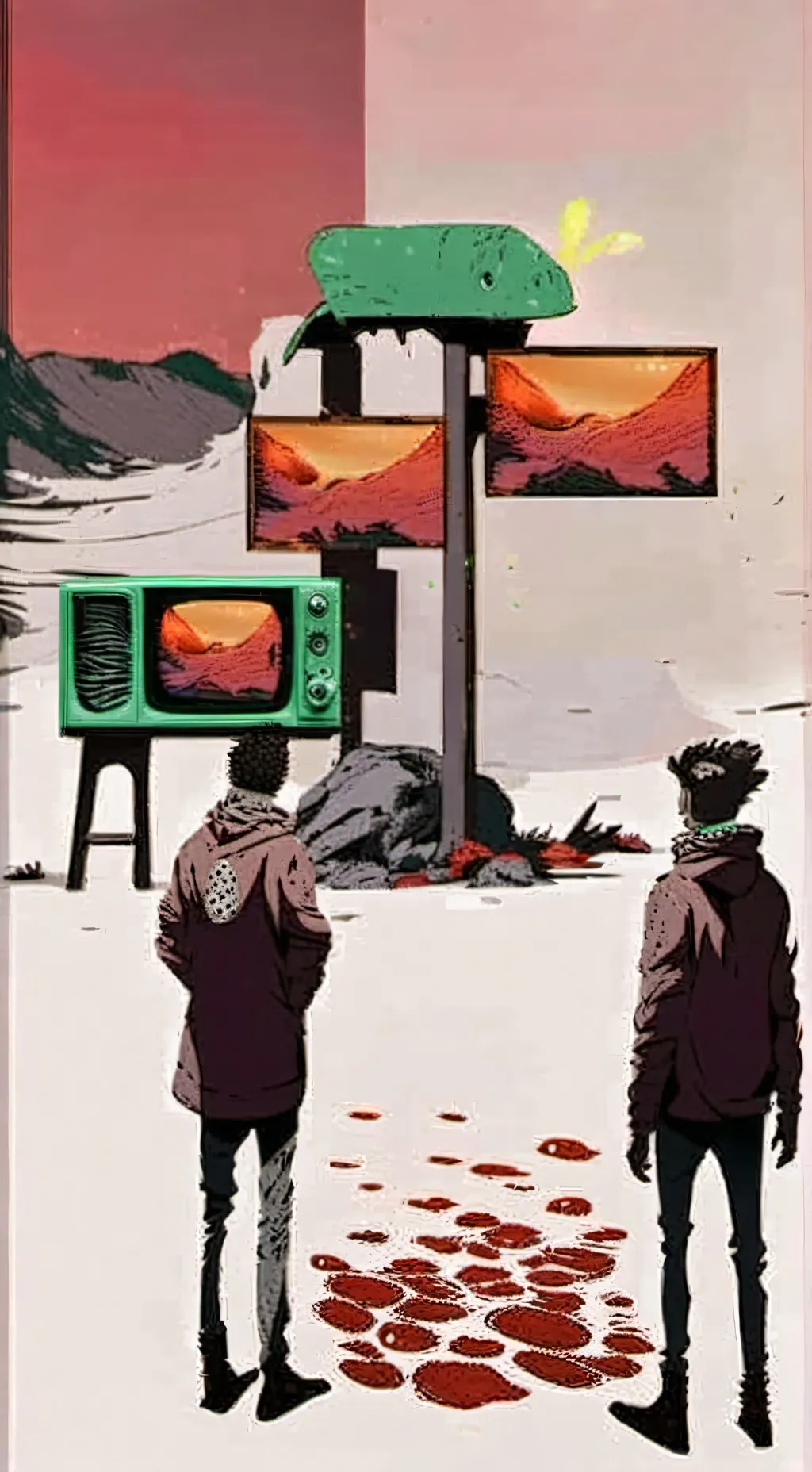 ai character: shell vision^^^<3 background