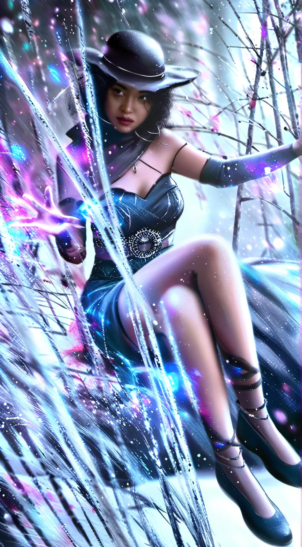 ai character: Hahah background