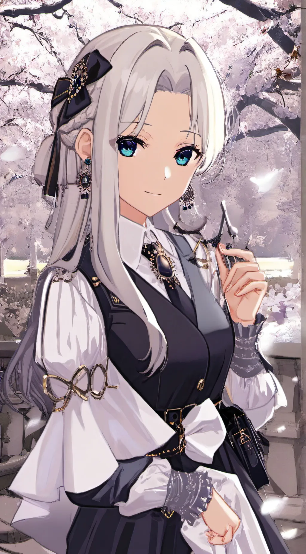 ai character: Аня background