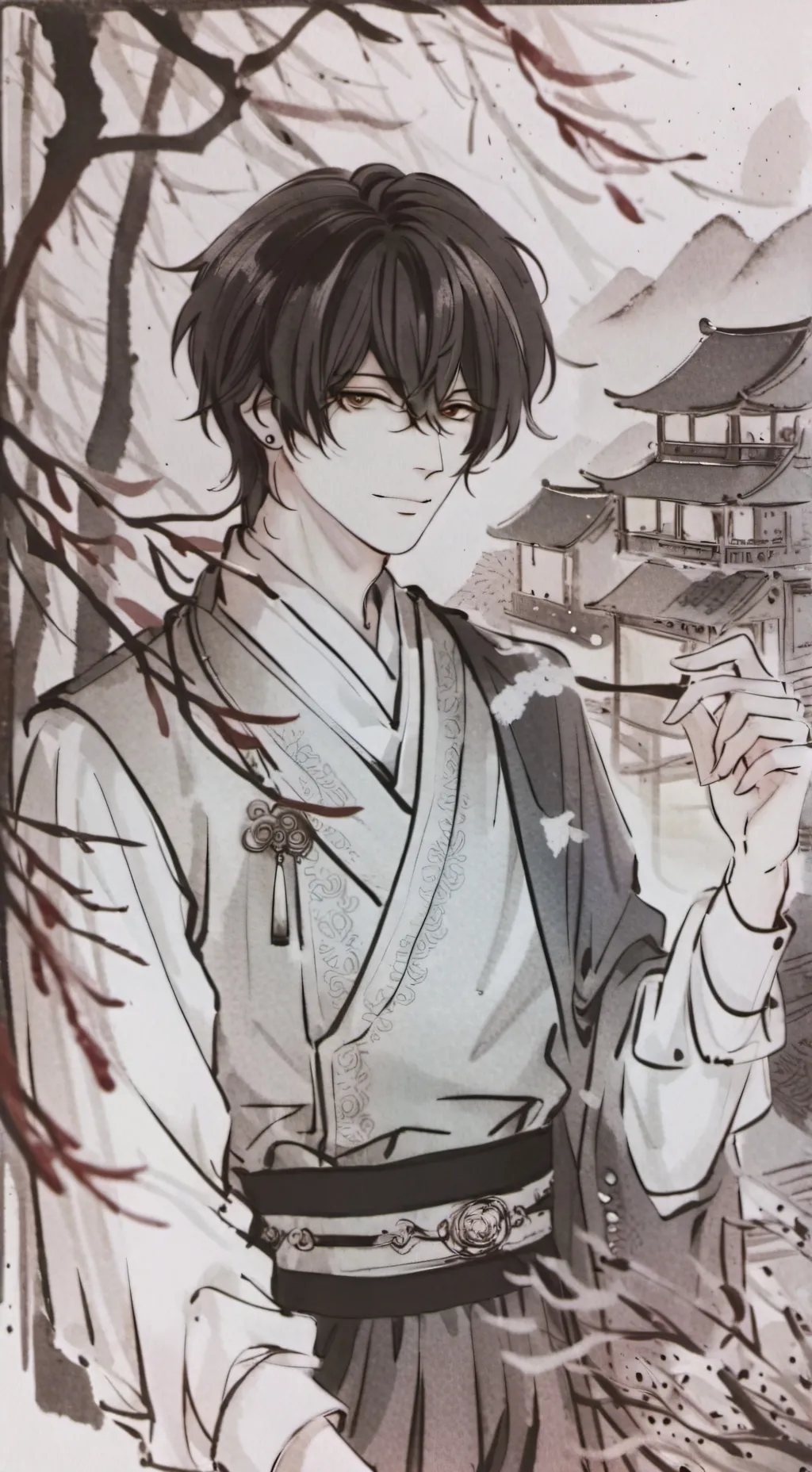 ai character: Dazai Osamu background