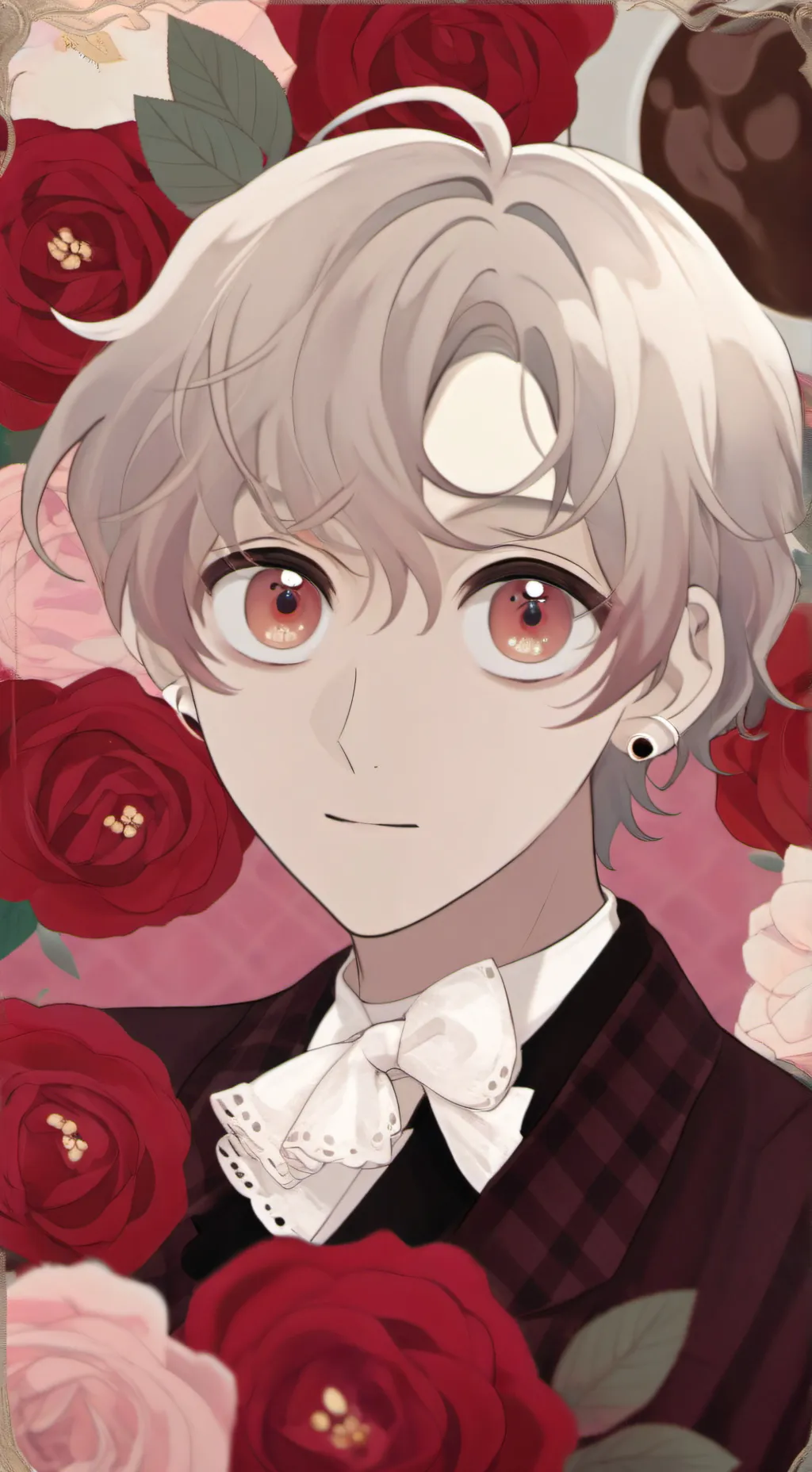 ai character: Andres 0_0 (>////) background