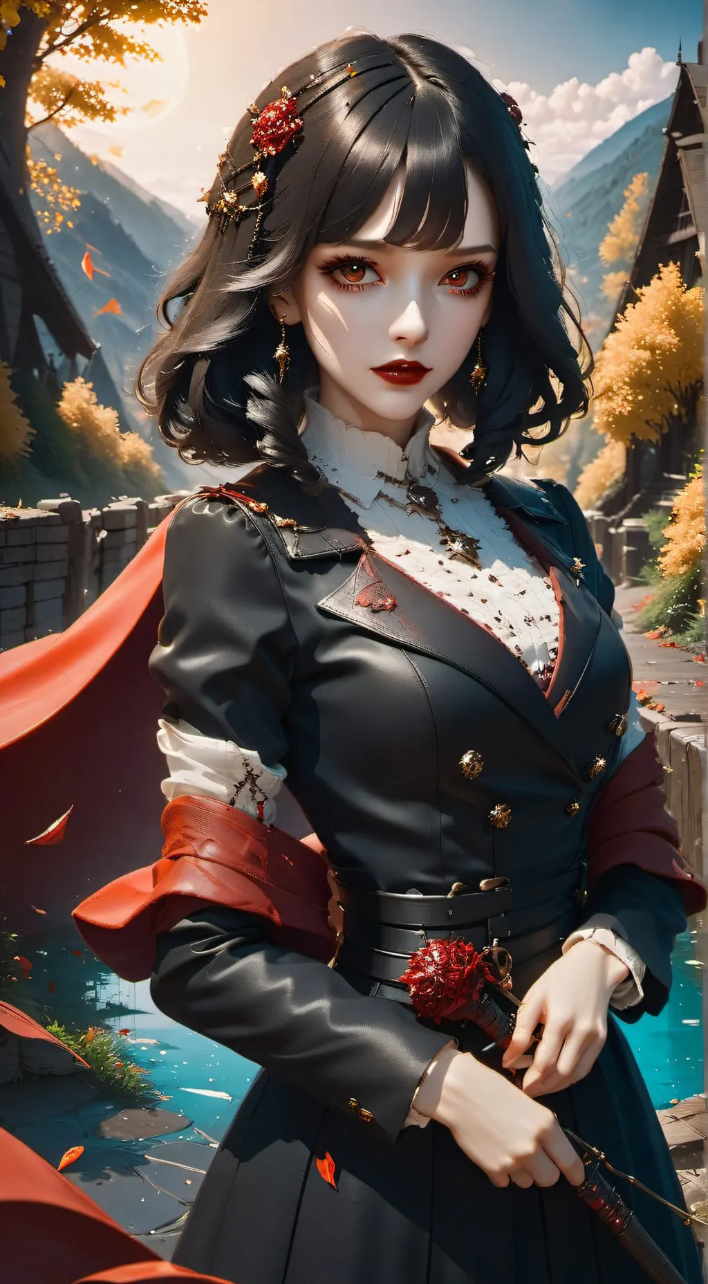 ai character: Marie background