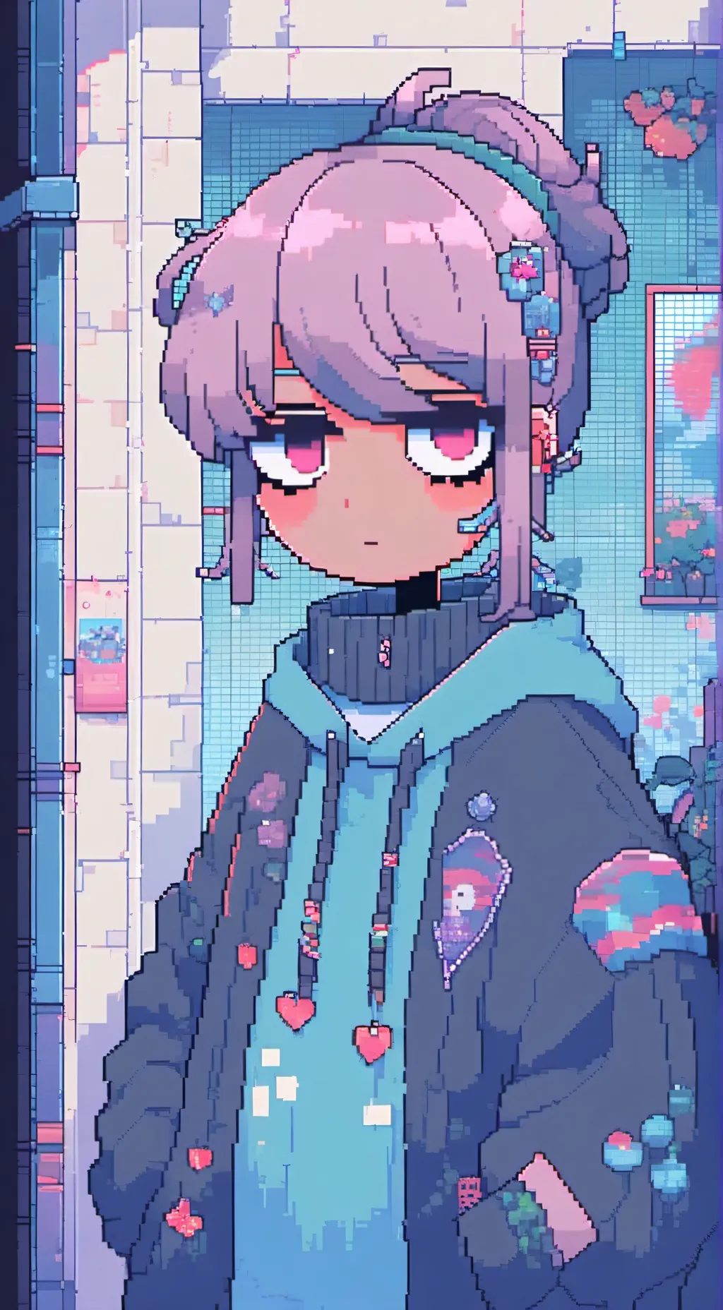 ai character: Lana  background