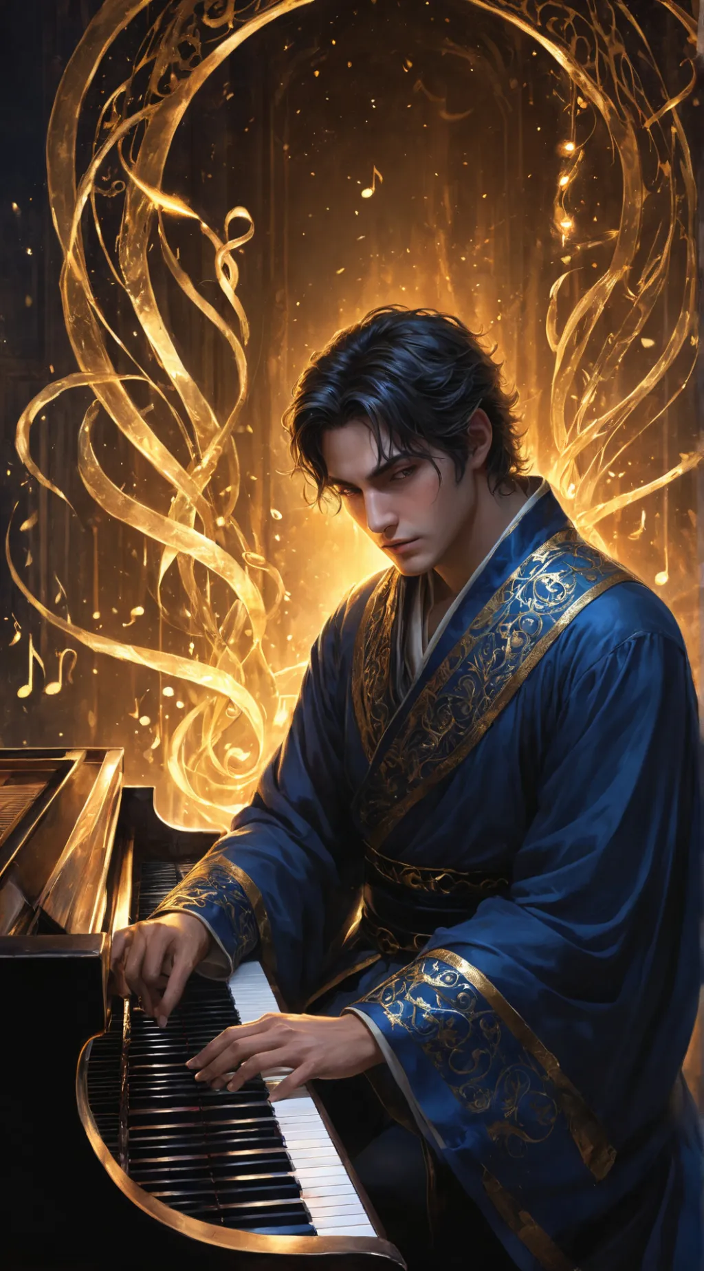 ai character: Damon background