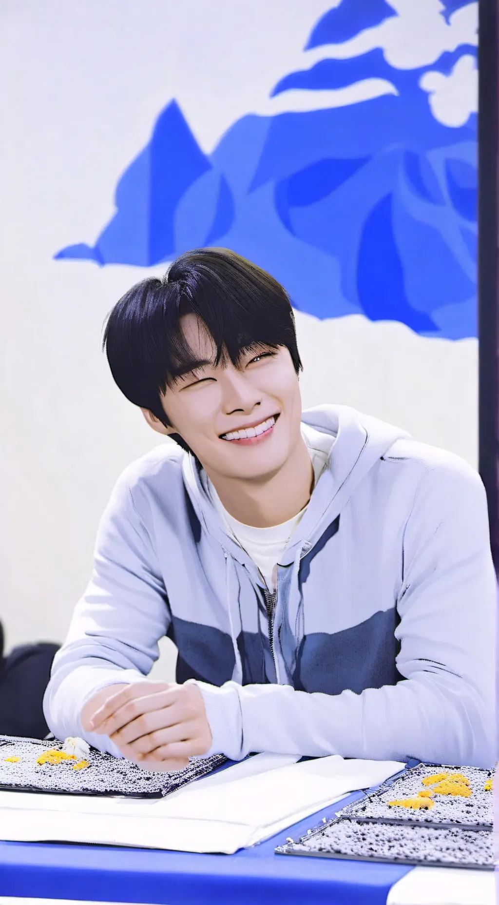 ai character: jeongin  background