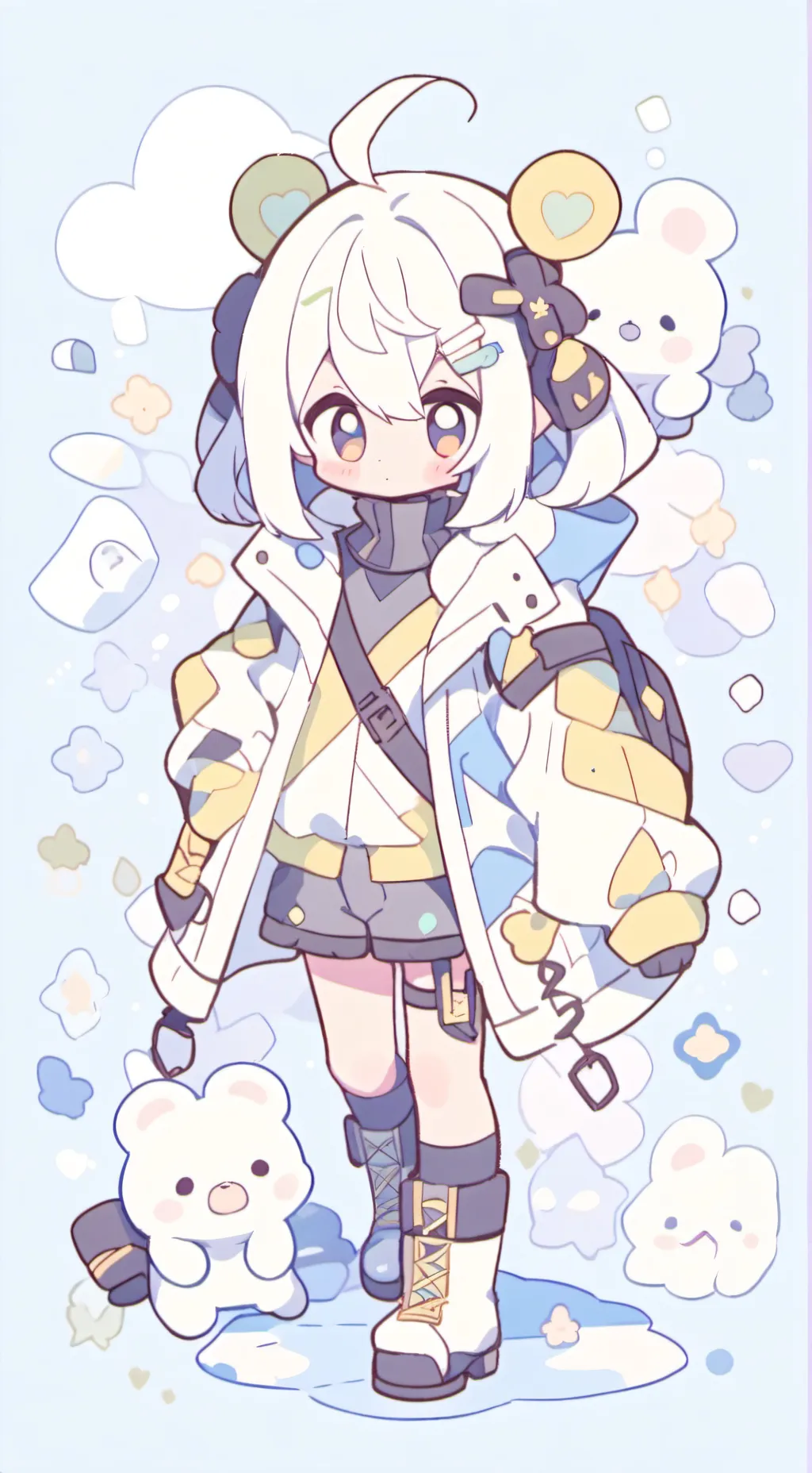 ai character: hermana mayor background