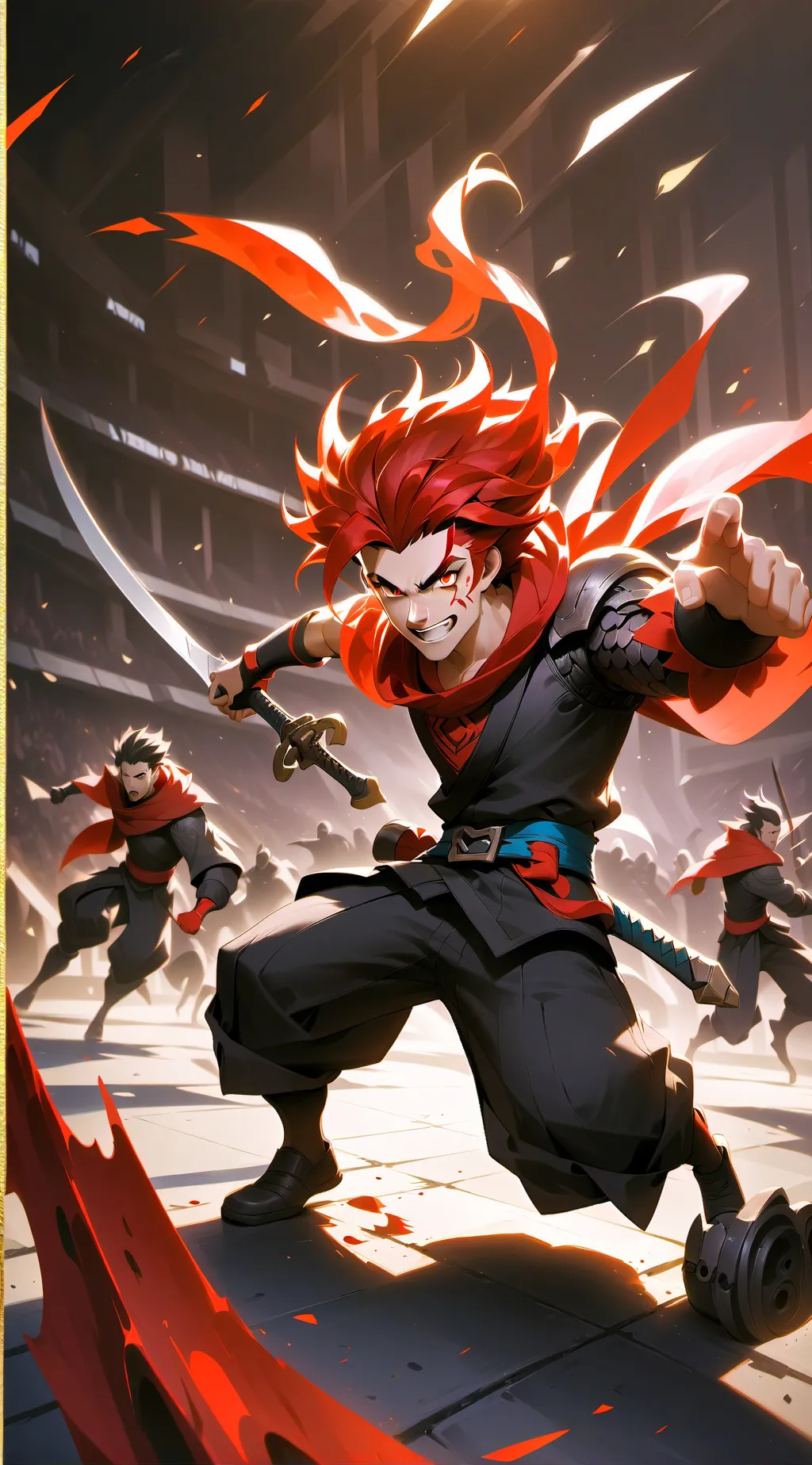 ai character: Alexander  background