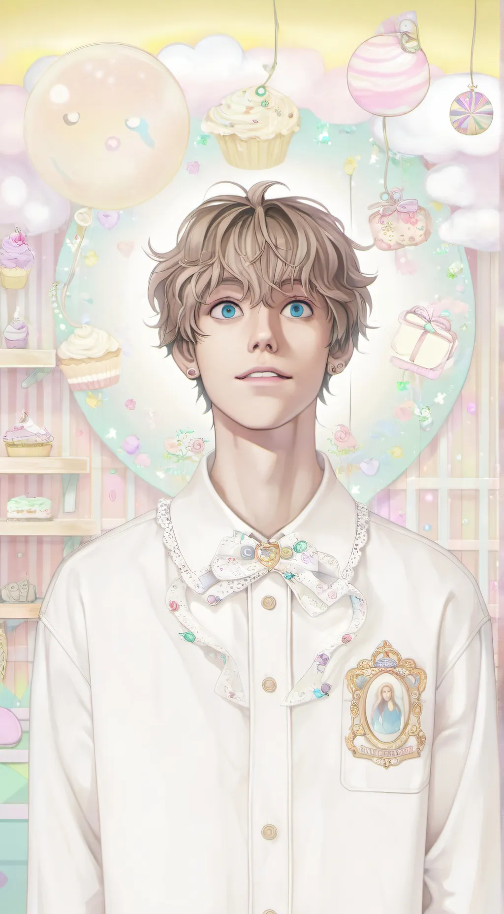 ai character: Kevin  background