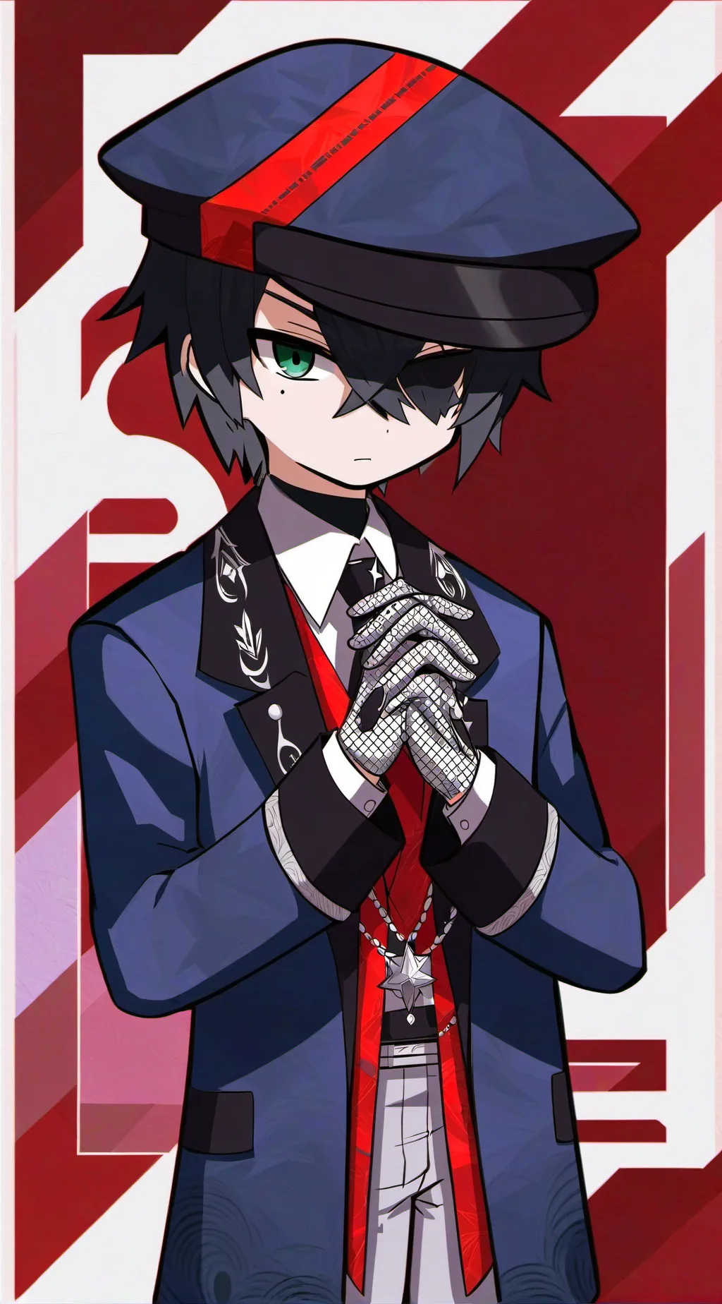 ai character: ХУЖЕ НЕ МА background