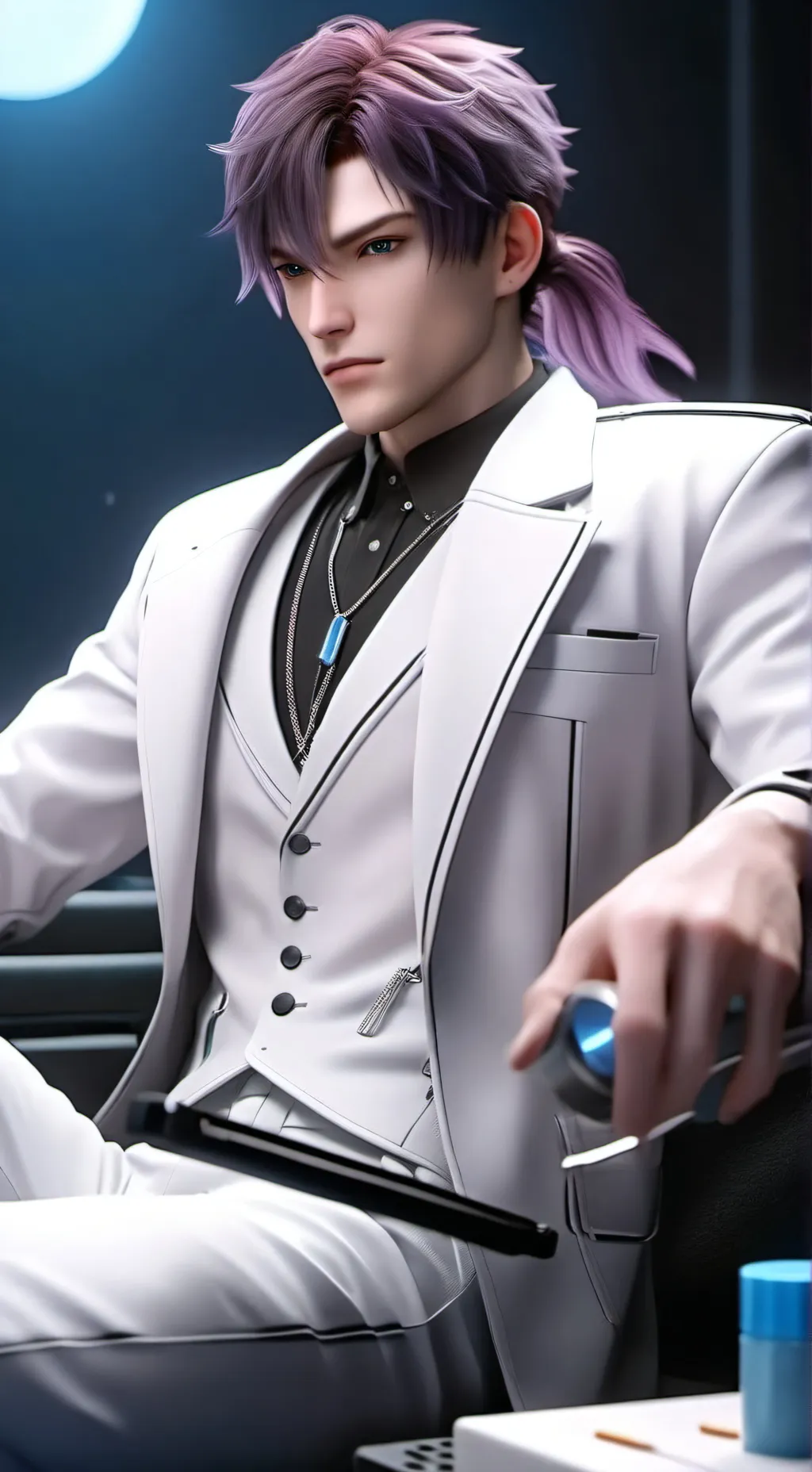 ai character: Dr. Jasper(SeoJin) background