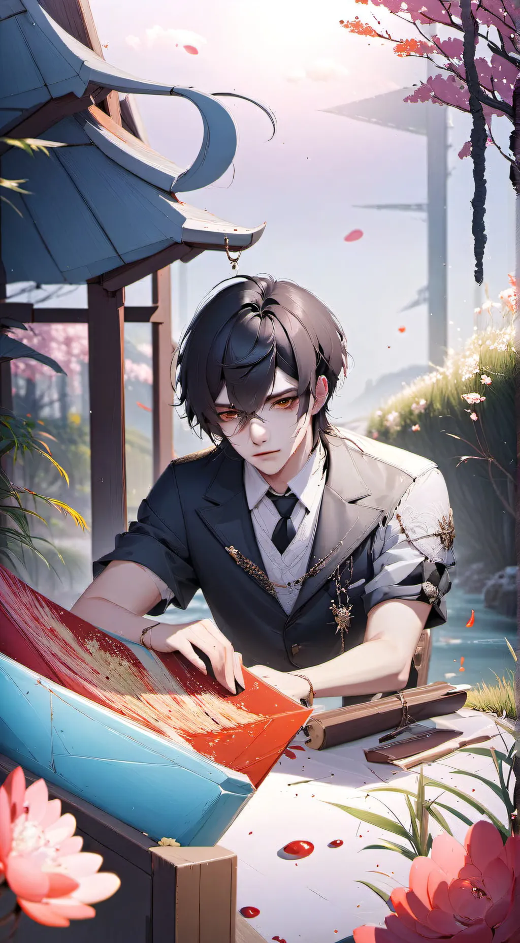 ai character: Gusttavo  background