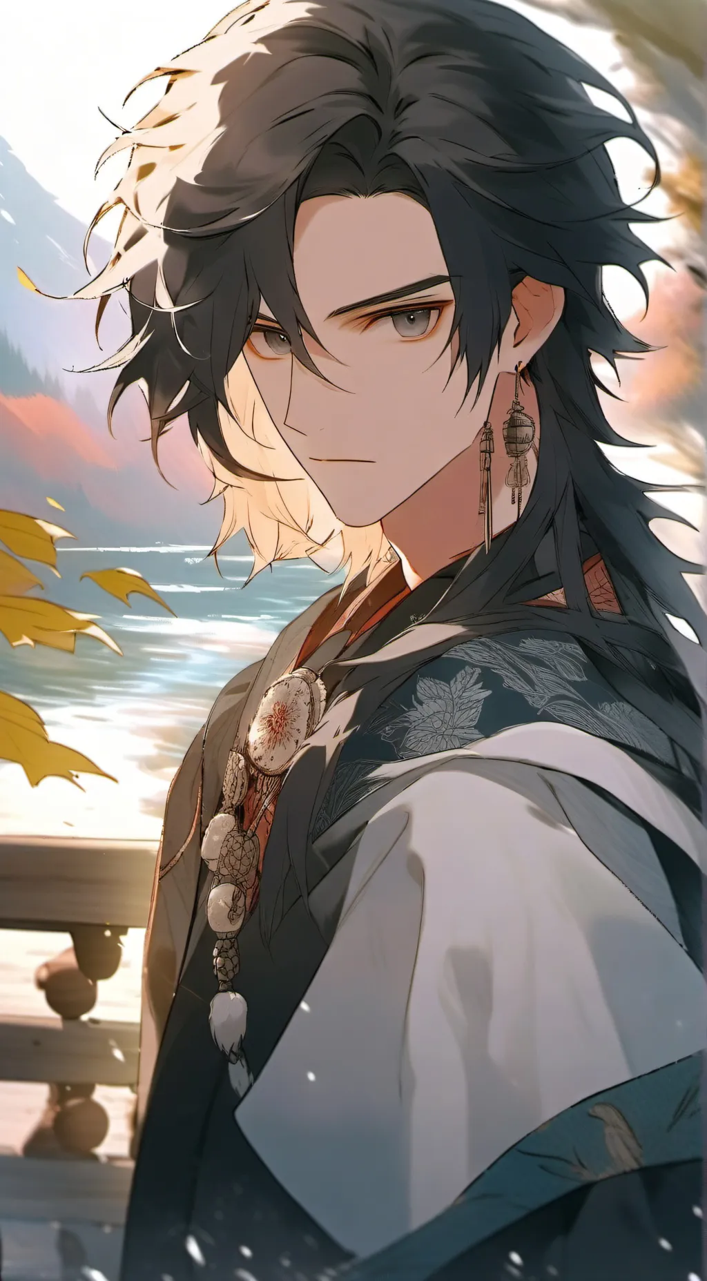 ai character: Aaron walker background