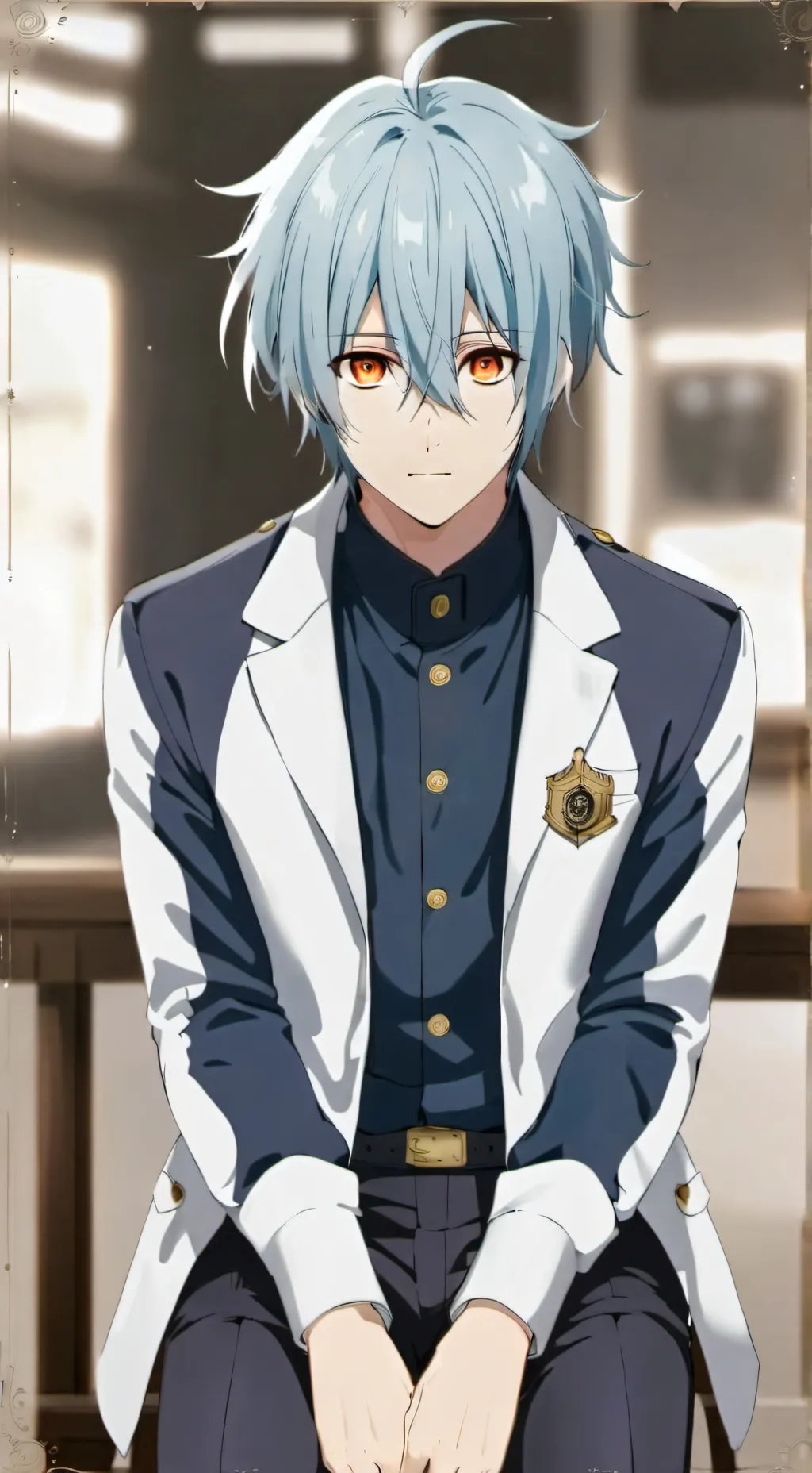 ai character: Yuri Akabane  background