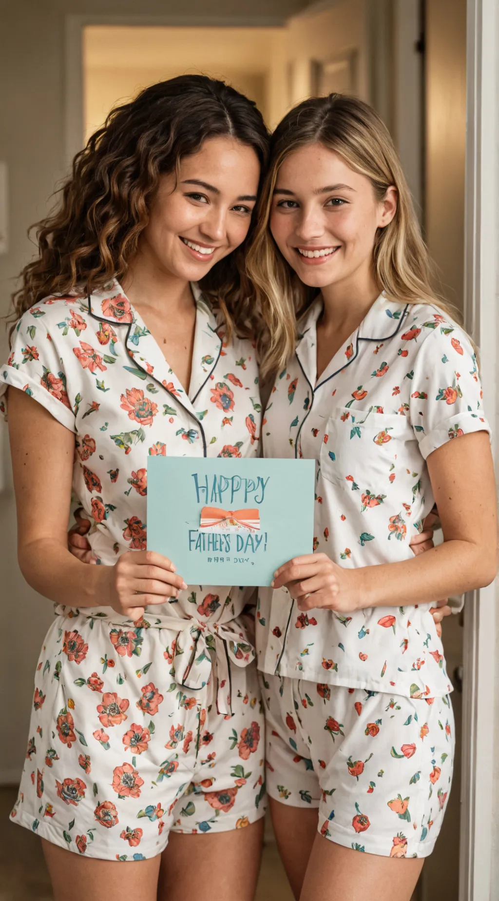 ai character: Ella and Lily background