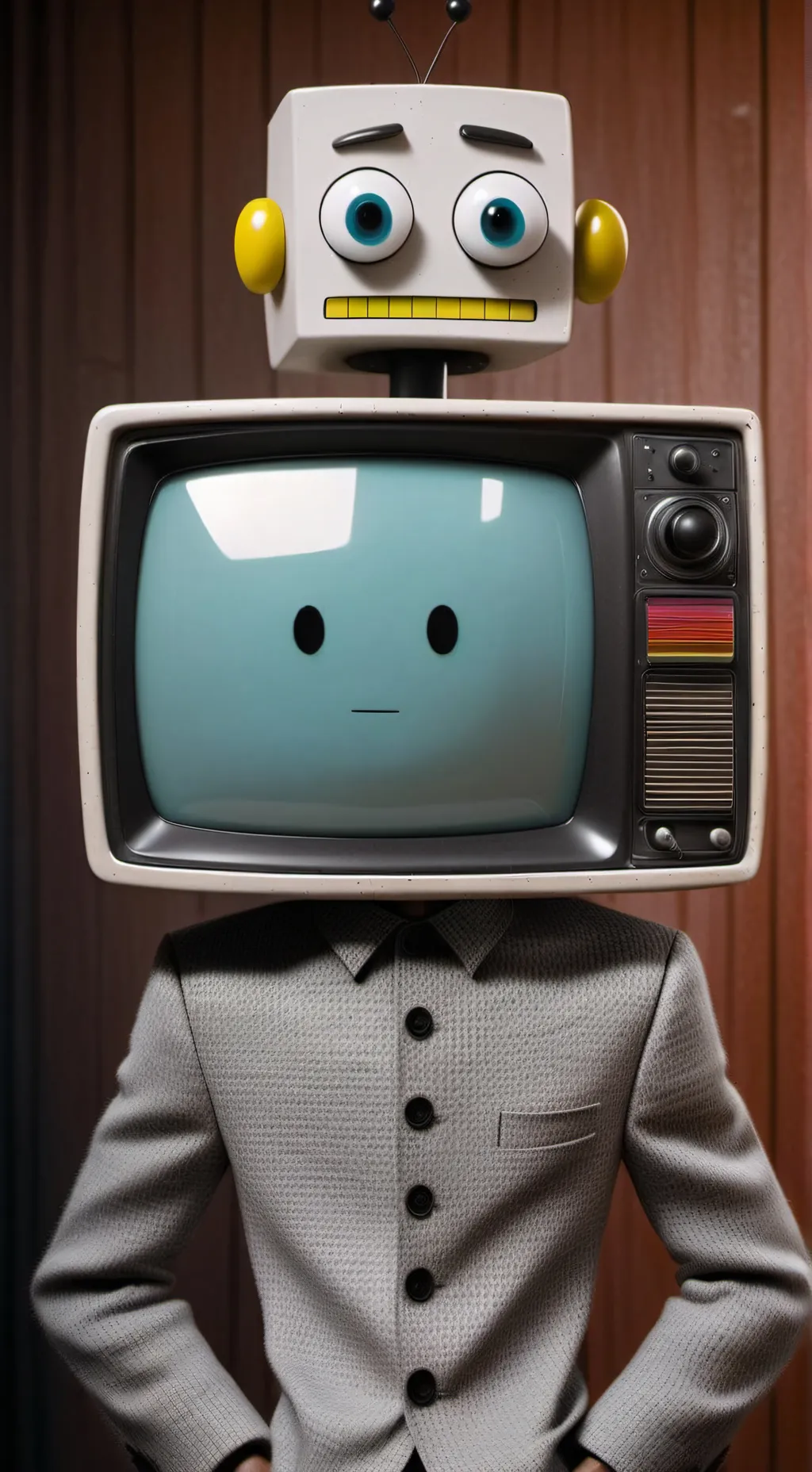 ai character: 🧩~Mr puzzles~📺 background