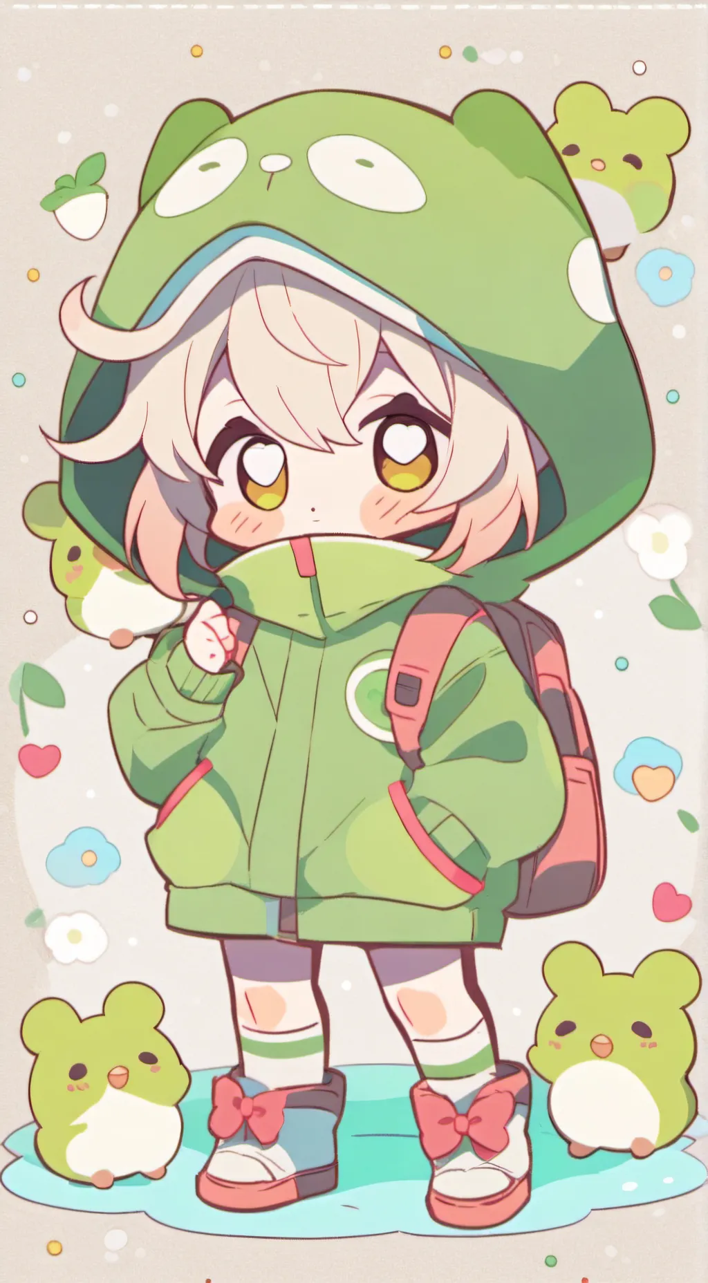 ai character: ~DW PICK ME L ^L) background