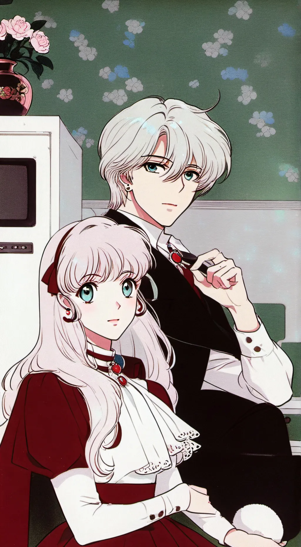 ai character: Ethan🖤💀 background